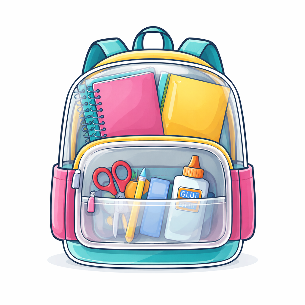 Backpacks - Clear / Plastic