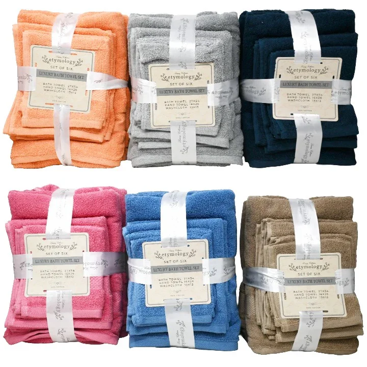 Towels - 6 Pc. Set (6 Asst.).webp
