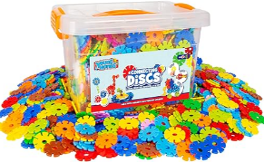 Creative Flakes Connecting Discs Building System