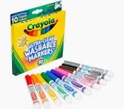 Crayola Ultra Washable Markers 10 Pk..webp