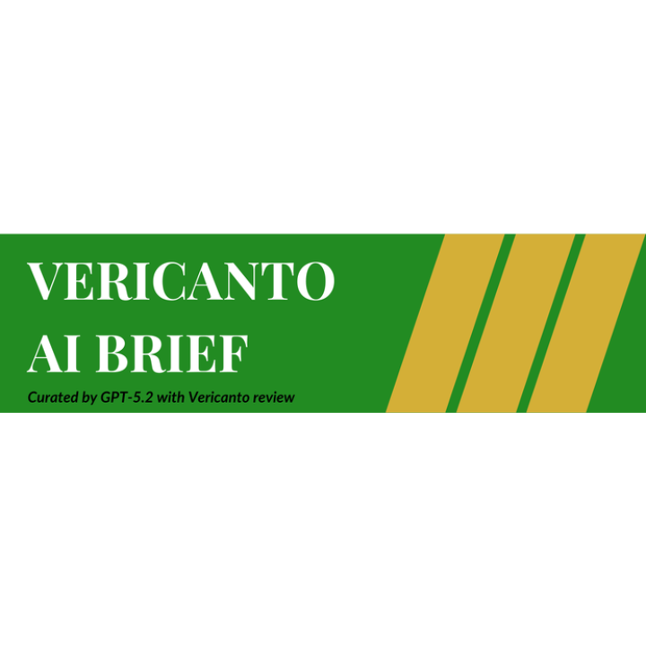 Vericanto AI Brief publication graphic.