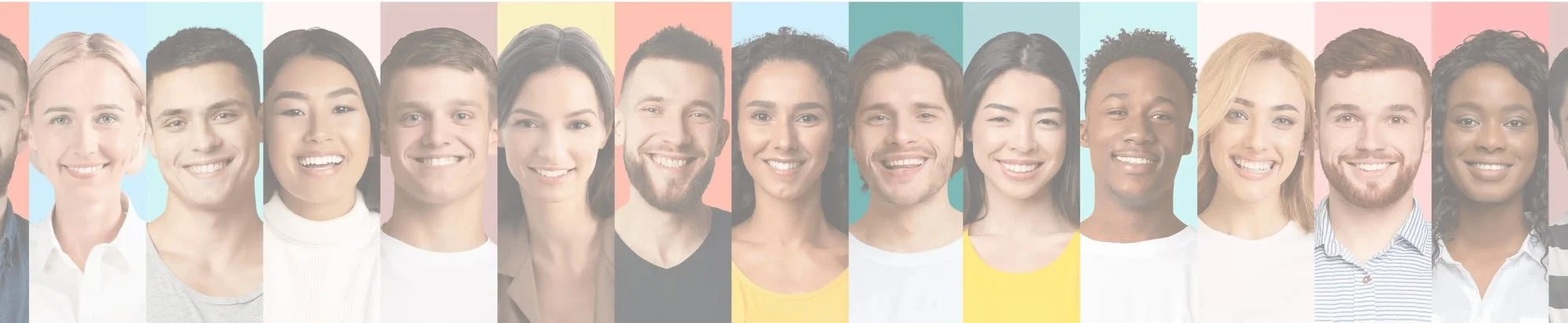 A diverse group of professionals representing the people learning must support.