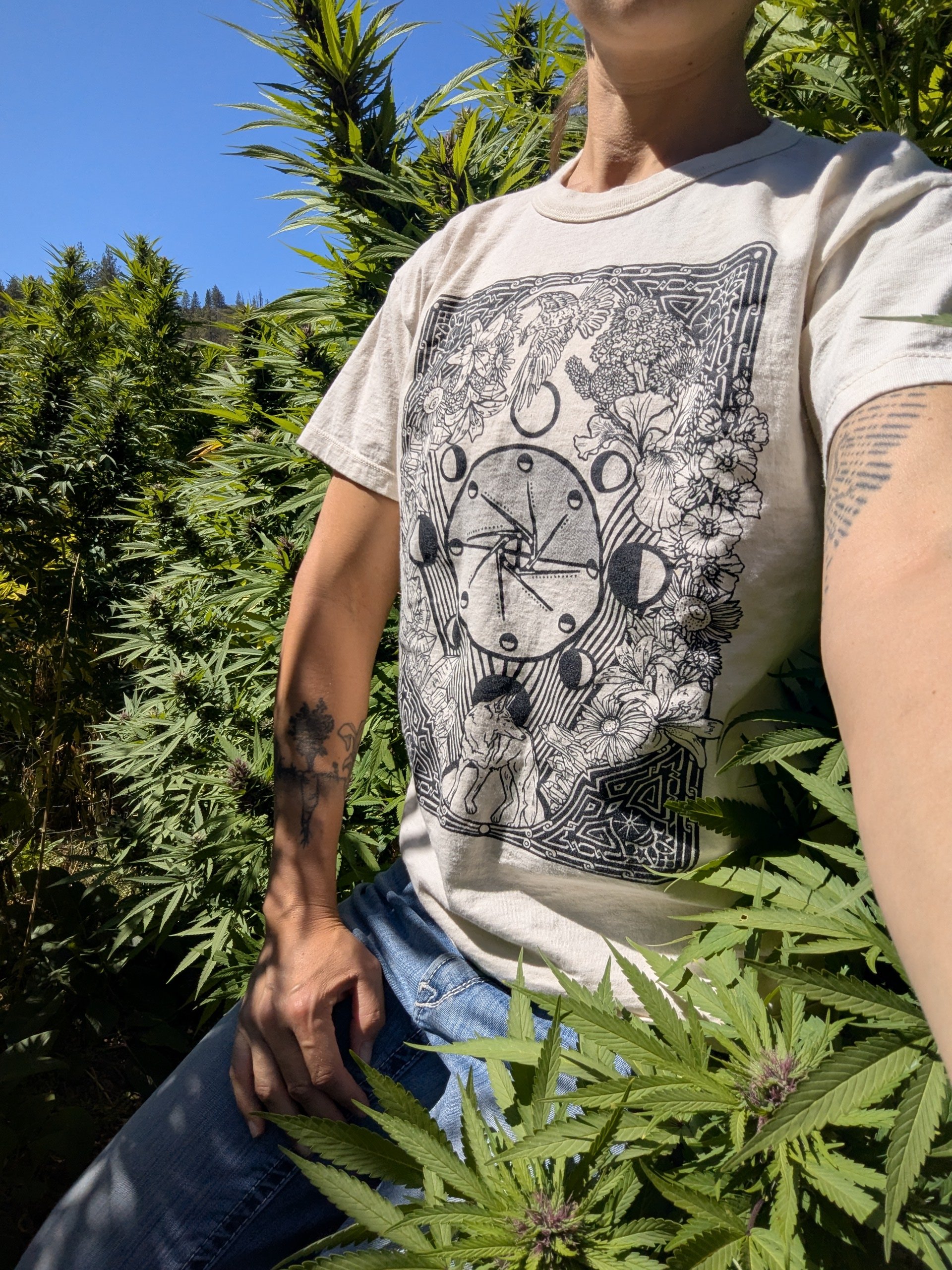 MOON MAP TSHIRT