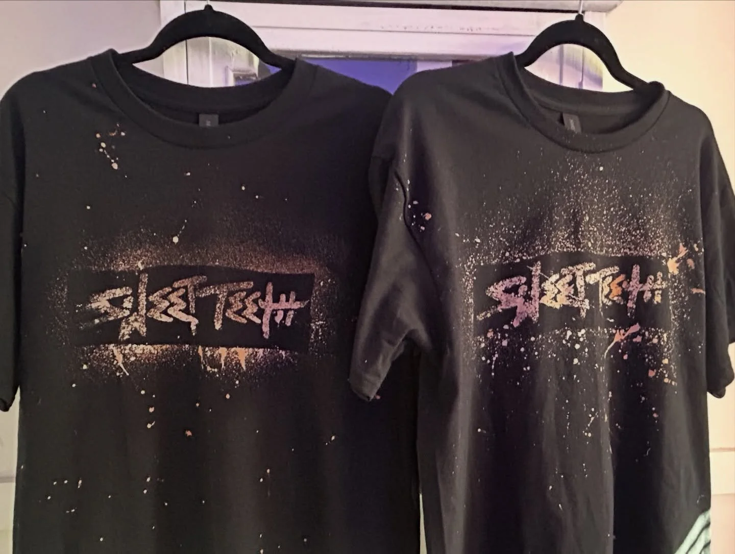 ✨Get a custom bleach dye with your logo or your fav DJ&rsquo;s 

This was a fun one for @sweetteethmusic 
Go stream his BANGERRSS rn!! 

DM me or use my Etsy to order !
