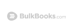 Logo of BulkBooks.com with black circular icon and white text