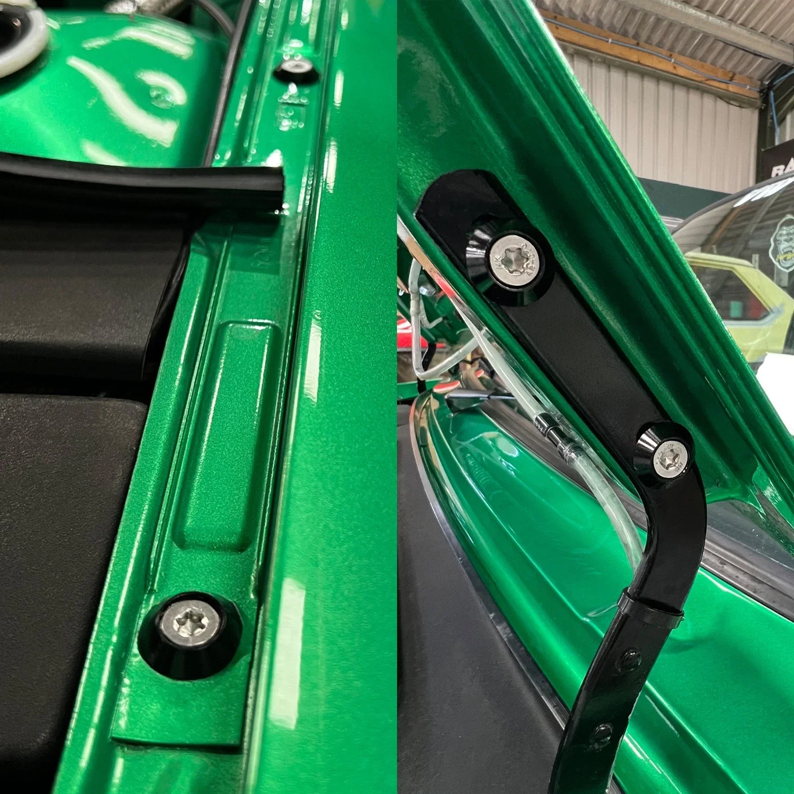 Wing & Bonnet Bolt & Anodised Washer Dress Up Kit - Mk2 Polo