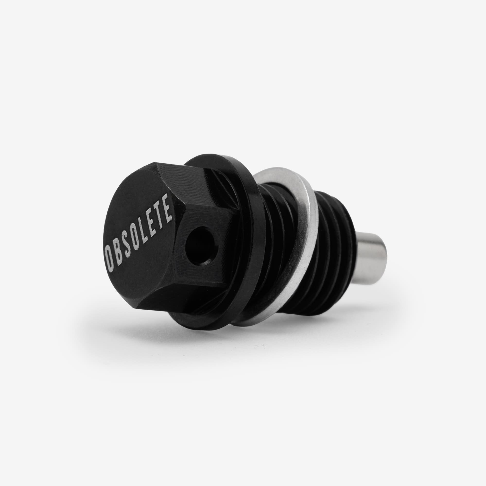 M14 x 1.5  - Magnetic Oil Sump Plug & Washer - Black