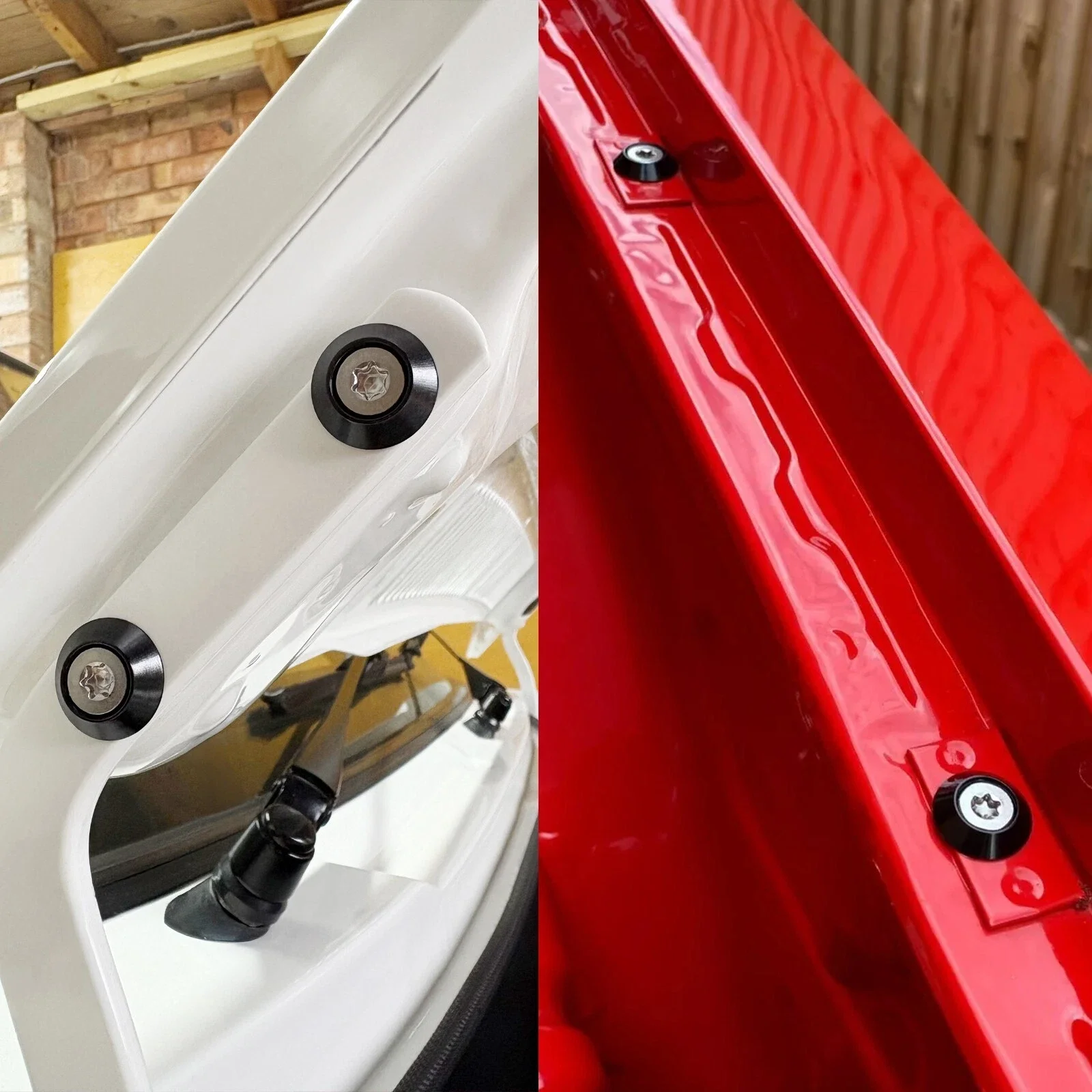 Wing & Bonnet Bolt & Anodised Washer Dress Up Kit - Mk1 Golf