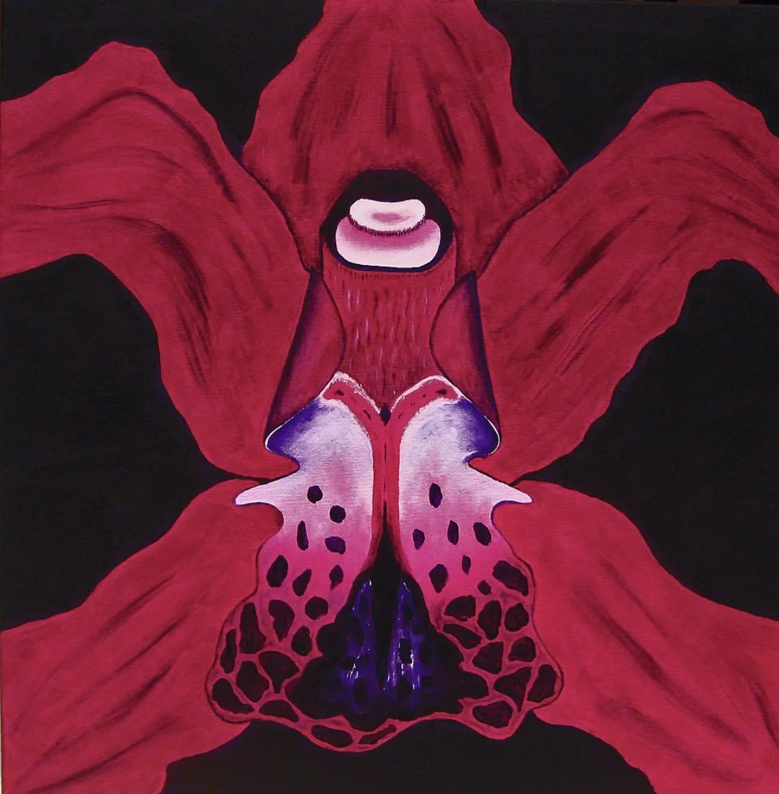 Orchid - 3'X3' - Oil on Canvas