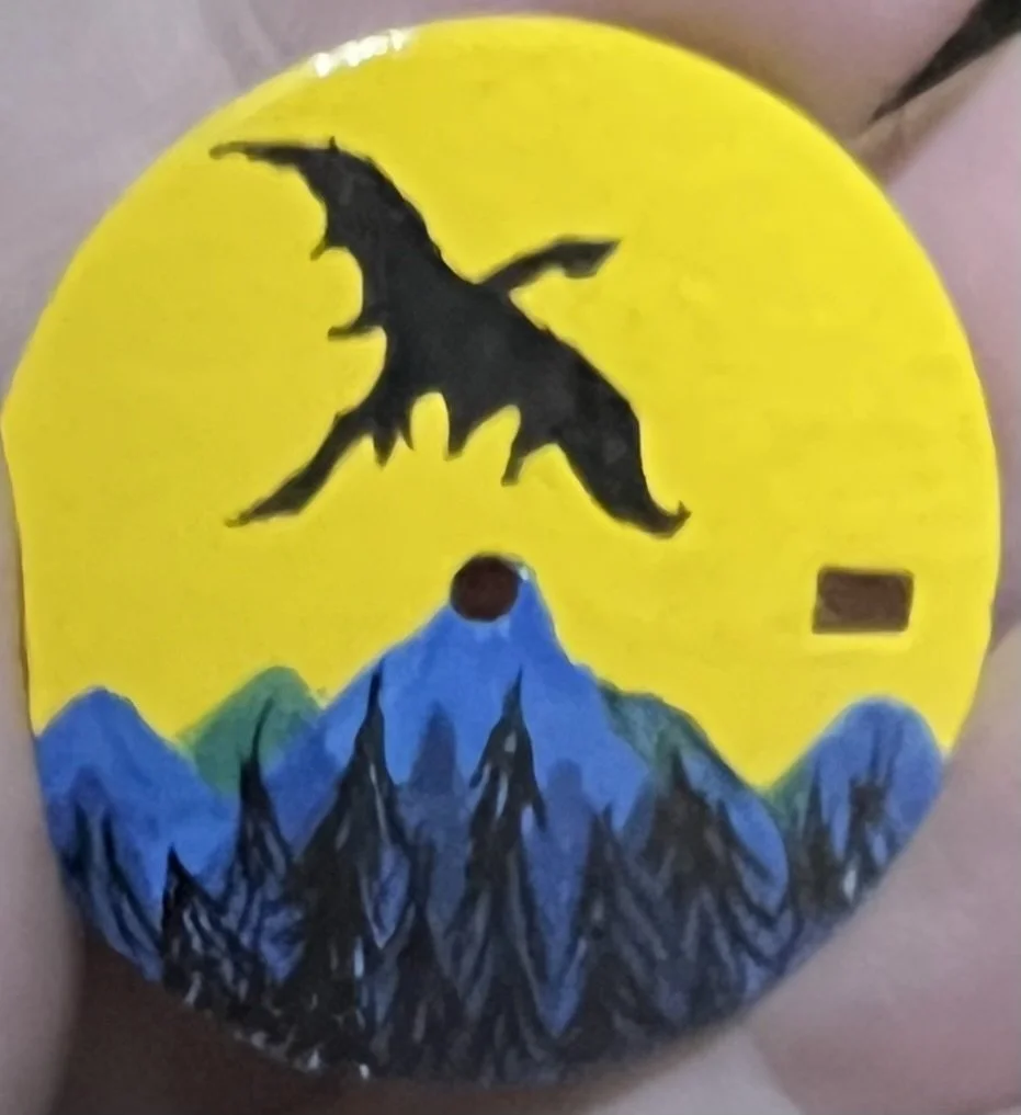 Dragon Watch - Collaboration with Nick McDermott - Enamel on Metal