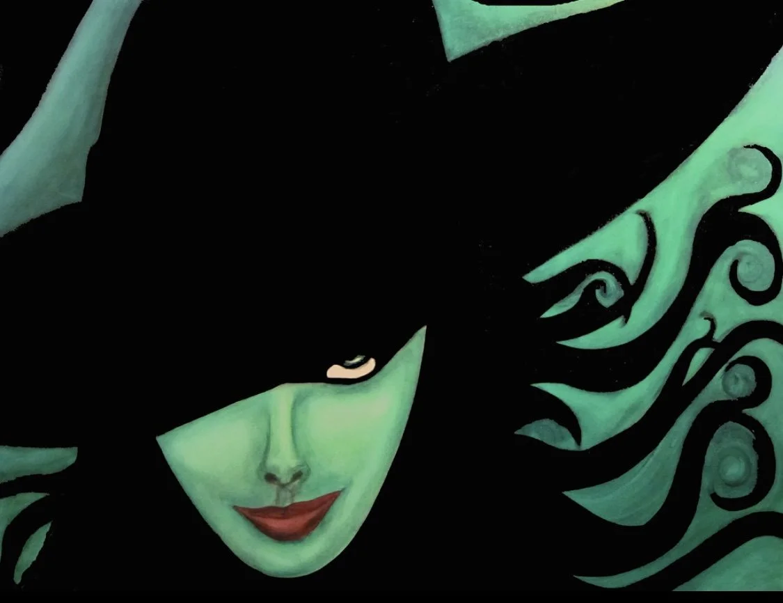 Elphaba - 3'X5' - Oil on Canvas