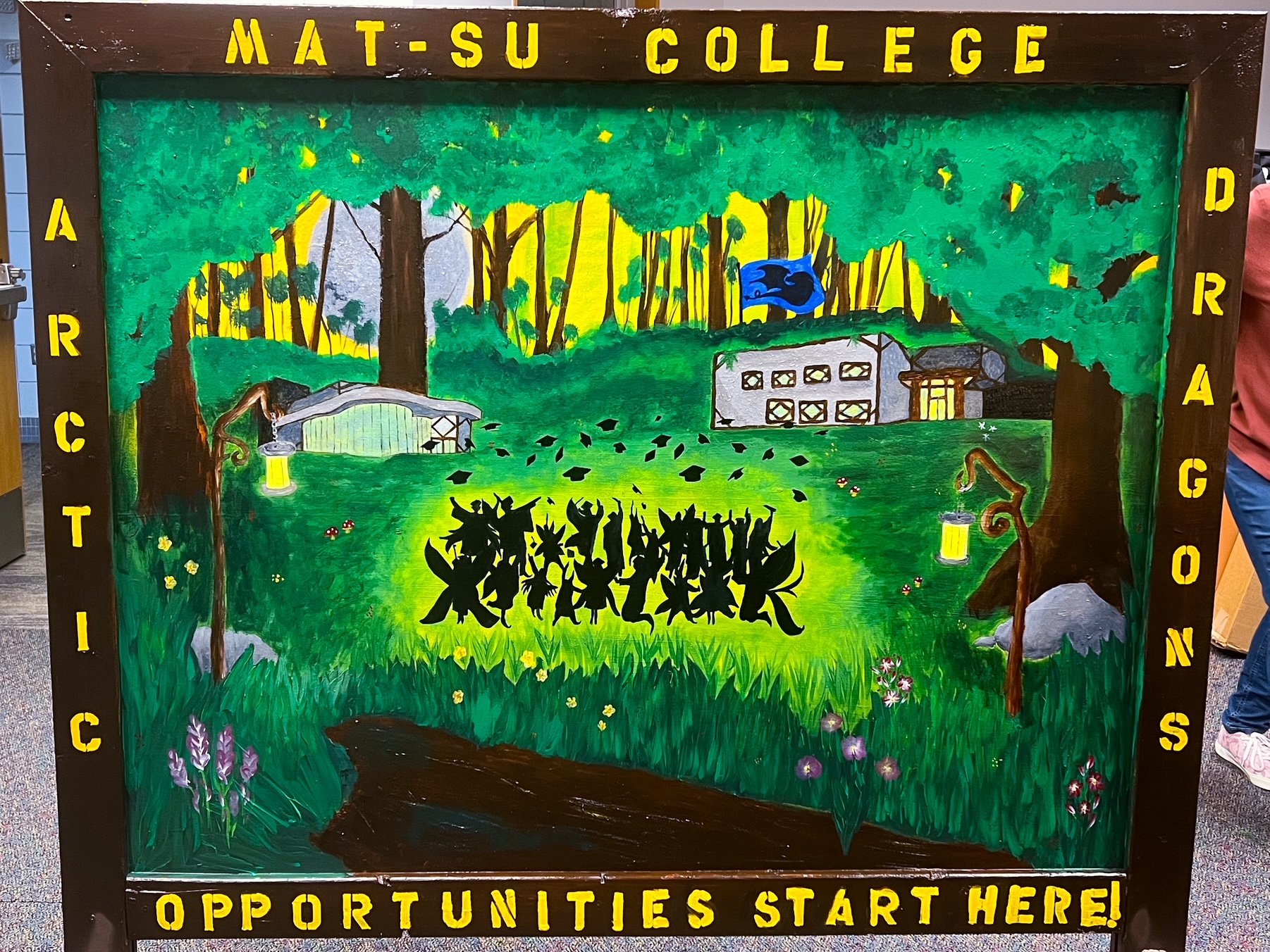 Fairy MSC Graduation - 6'X5' - Acrylic on Wood