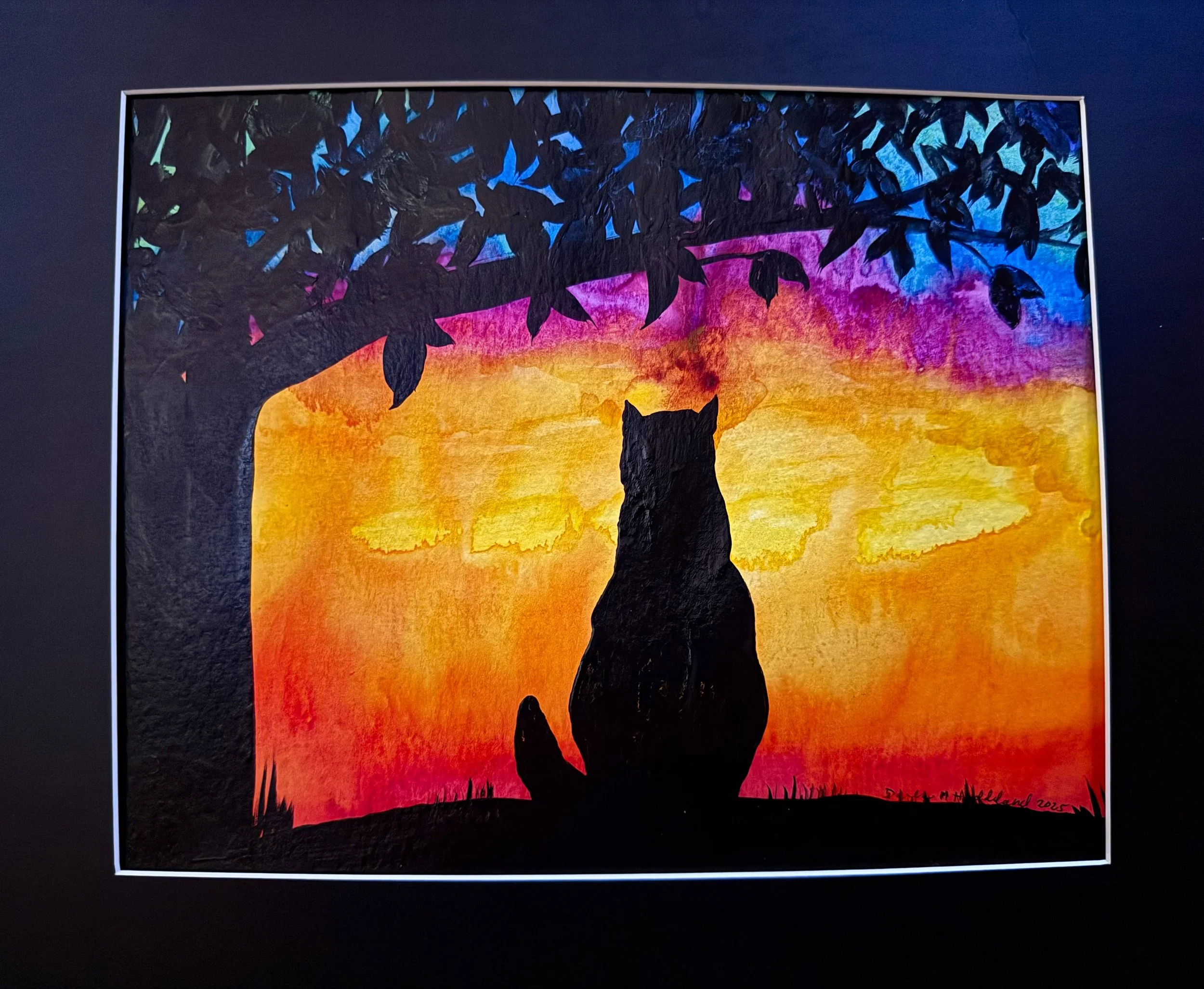 Rainbow Bridge - Cat Silhouette #6