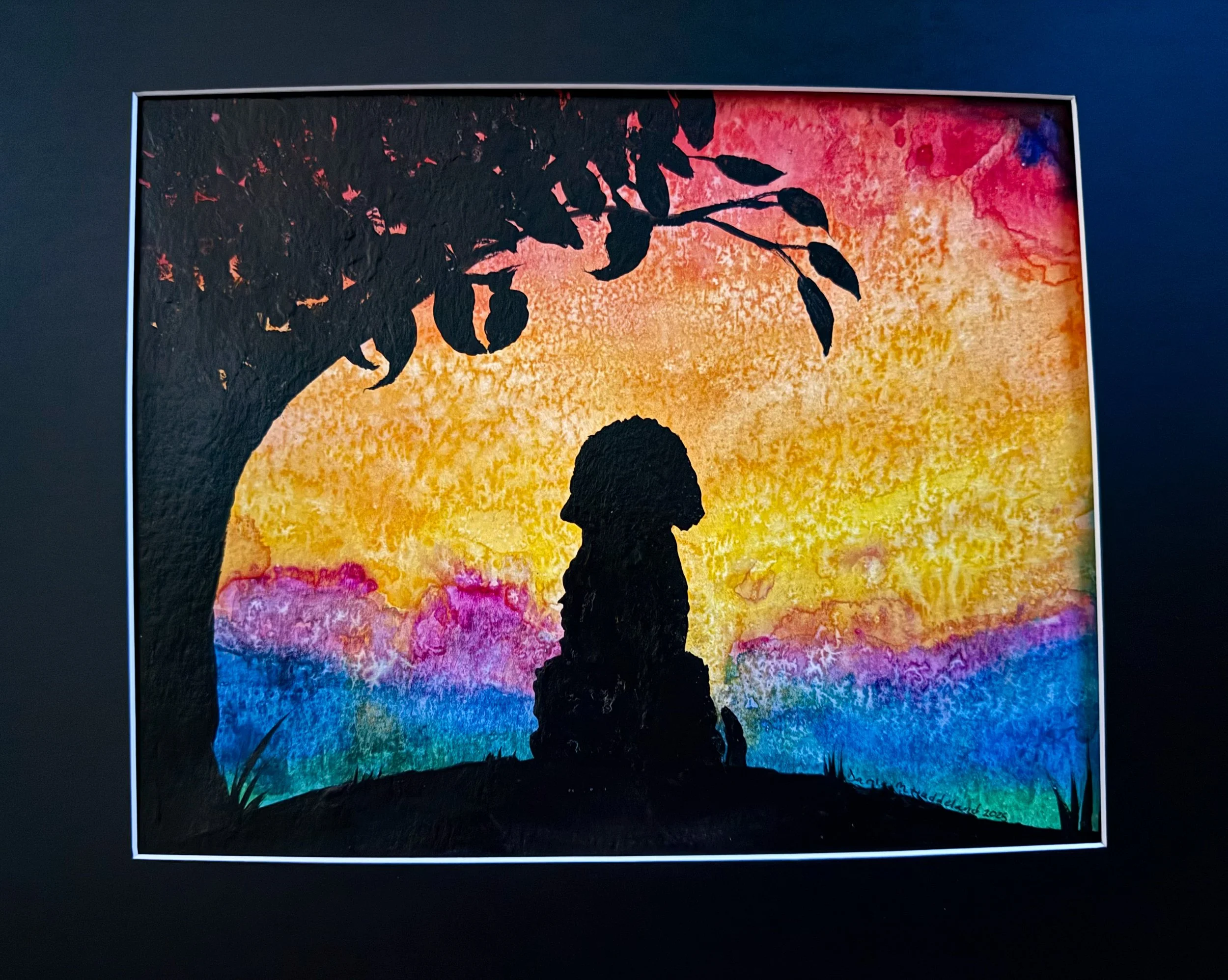 Rainbow Bridge - Dog Silhouette #6