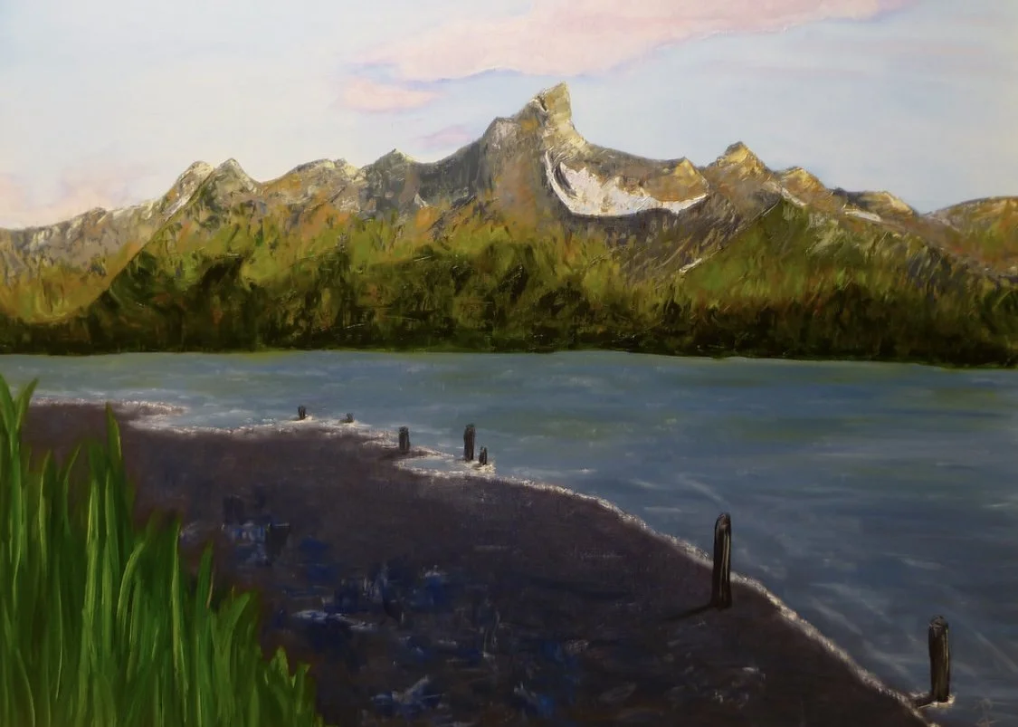 Summer Mt. Alice - 5'X3' - Oil on Canvas