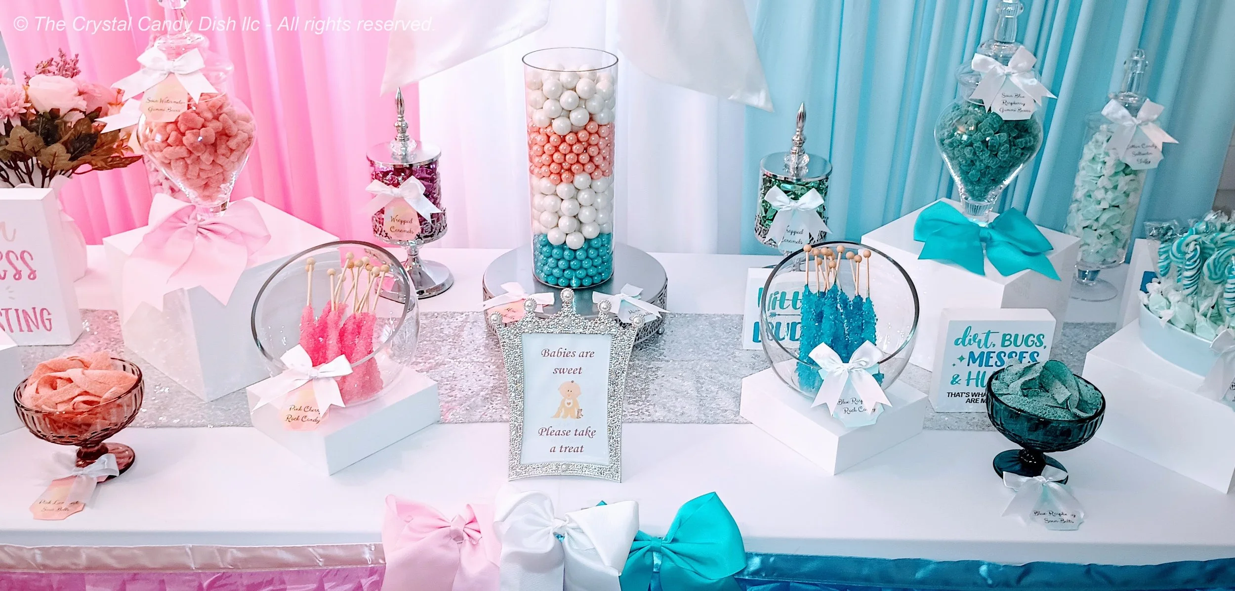Candy Buffet Tables | The Crystal Candy Dish