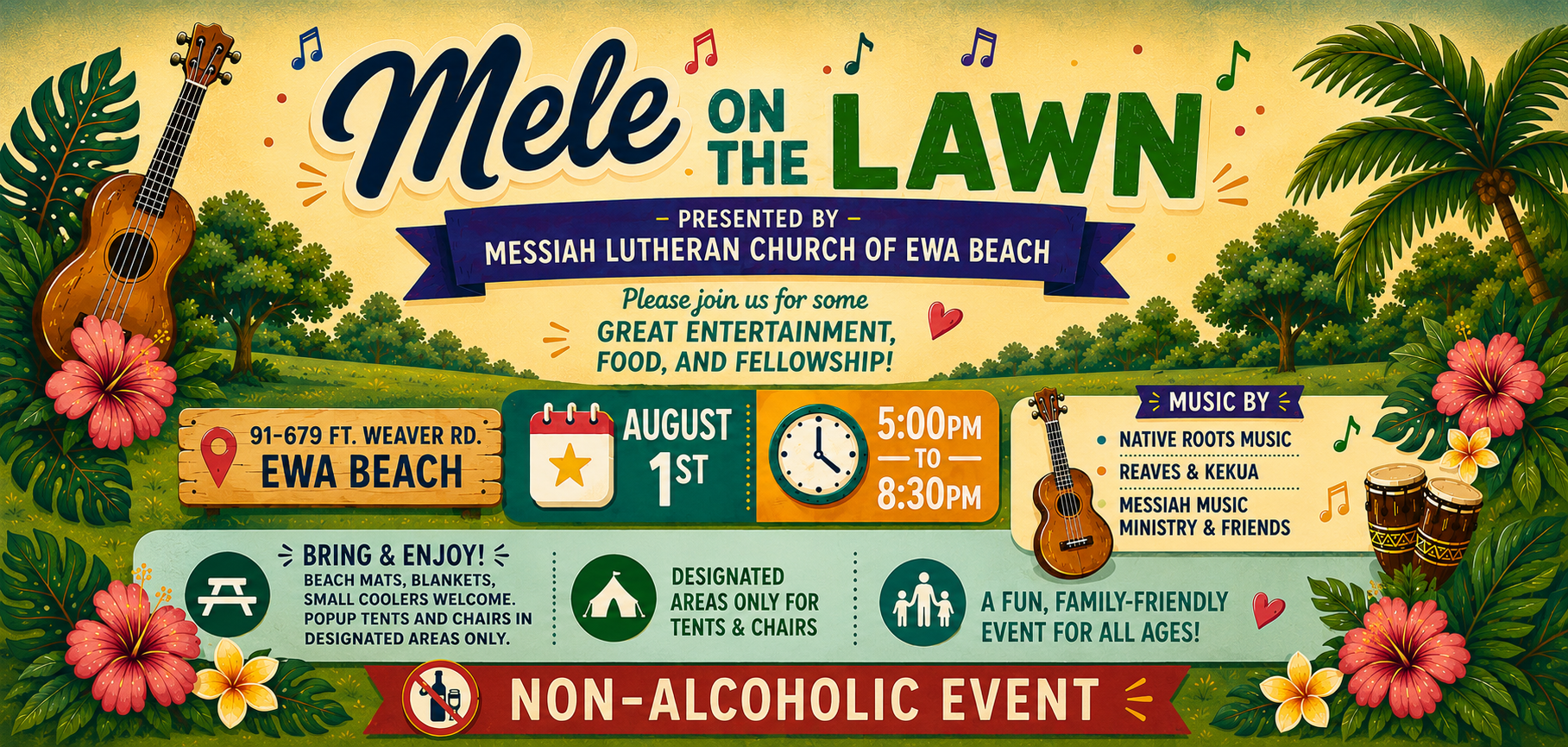 Mele on the Lawn - August 1st, 2026