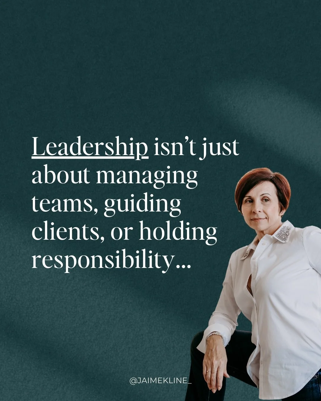 Metamorphosis is the word shaping how I&rsquo;m thinking about leadership this month.

Because leadership isn&rsquo;t just about managing teams, guiding clients, or holding responsibility.

It&rsquo;s about who you&rsquo;re becoming as you do.

We&rs