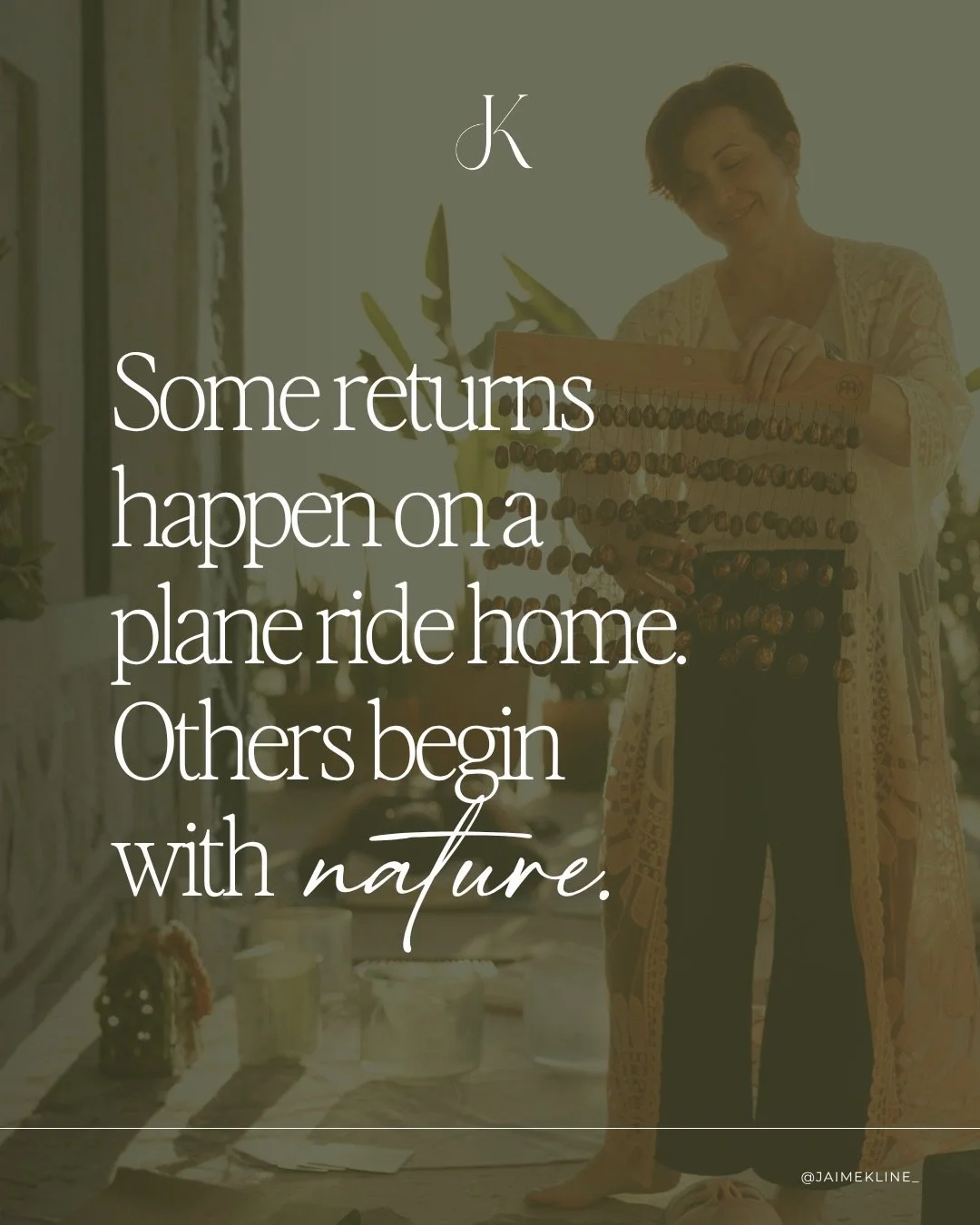 Sayulita has a way of bringing you back to yourself 👇

For some, it starts in the morning, when the Pacific is crashing against the sand and the jungle wakes around you. You realize the day doesn&rsquo;t have to begin in a rush.

For others, it happ
