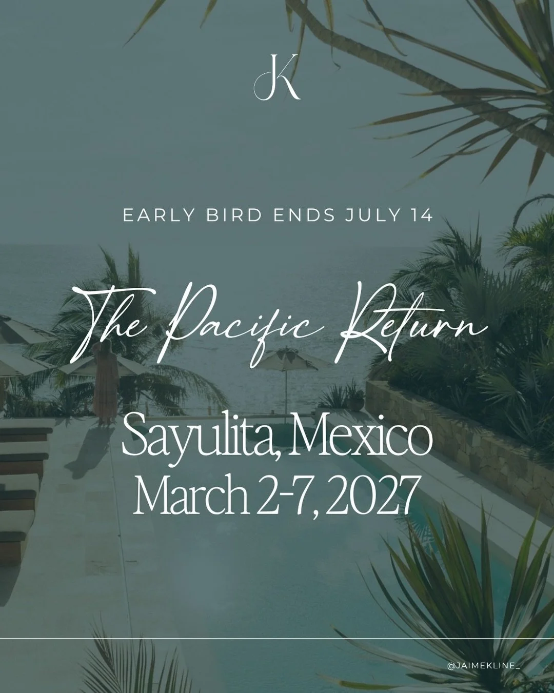 The waves keep time here. Not your calendar.

You wake with the ocean close enough to hear the waves. The jungle is already moving, birds calling, leaves shifting in the heat. Your body notices before your mind does. This is what it feels like to be 