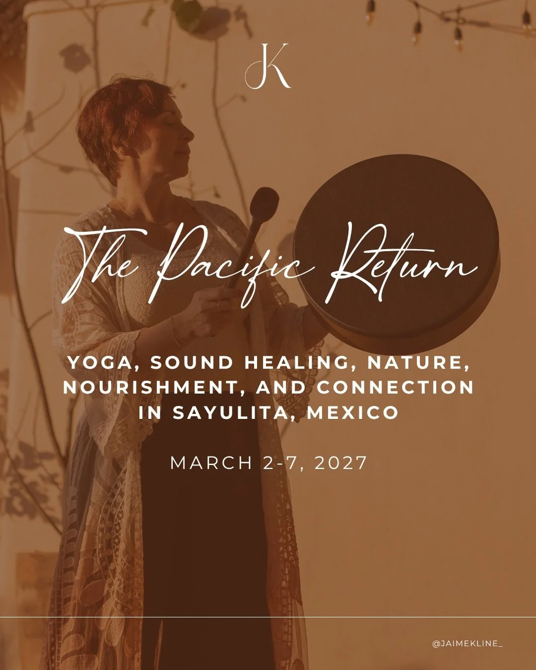 6 days where you stop managing the experience and instead get to enjoy it.   The Pacific Return brings together everything you want from a retreat, with the details already handled.

You&rsquo;ll stay at @lajoyasayulita , surrounded by ocean, beach, 
