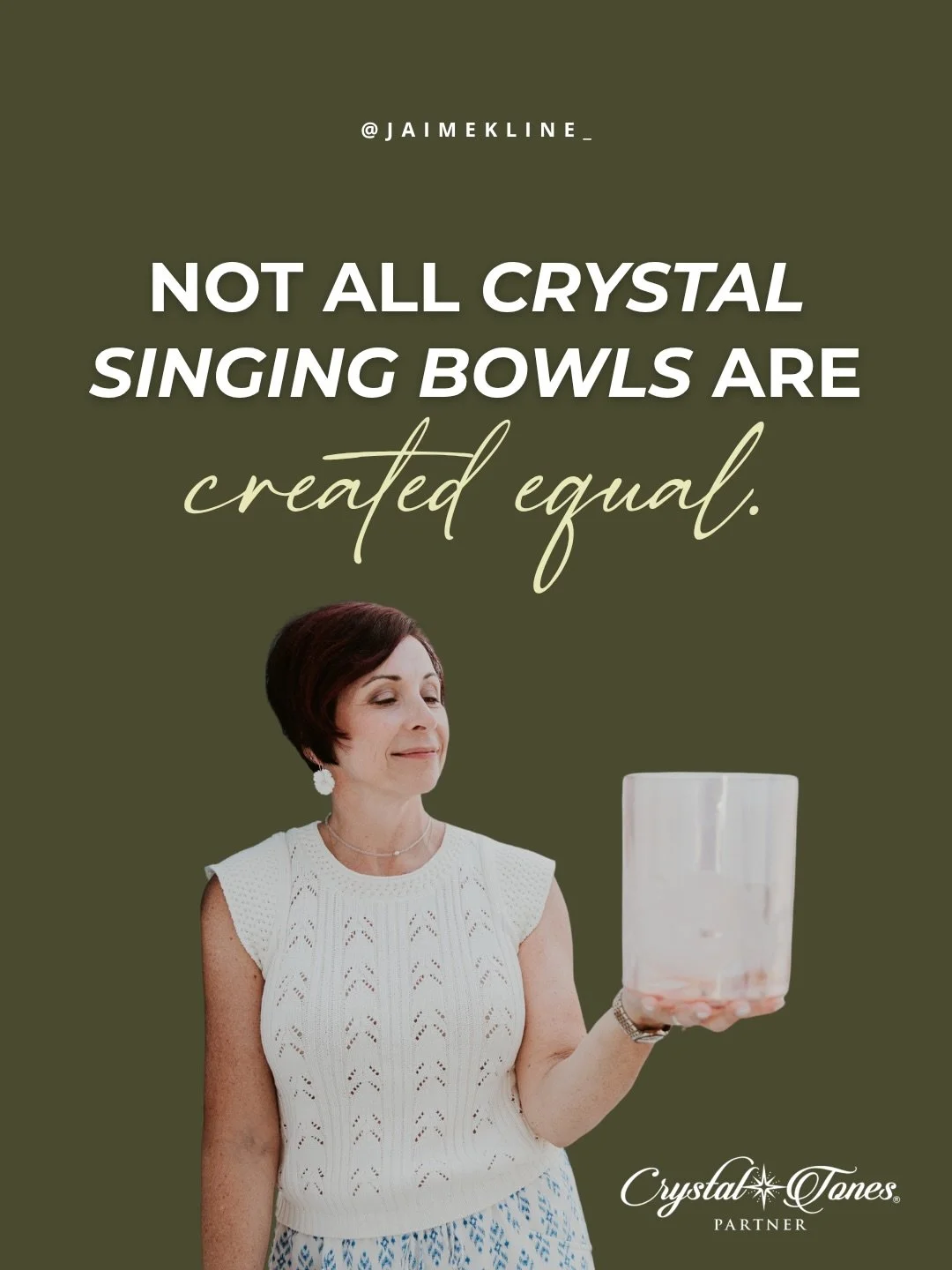What makes Crystal Tones Alchemy Crystal Singing Bowls different is the combination of craftsmanship, sound quality, and the individual alchemy infused into every bowl.

They&rsquo;re made entirely in the USA using a proprietary process that fuses pu