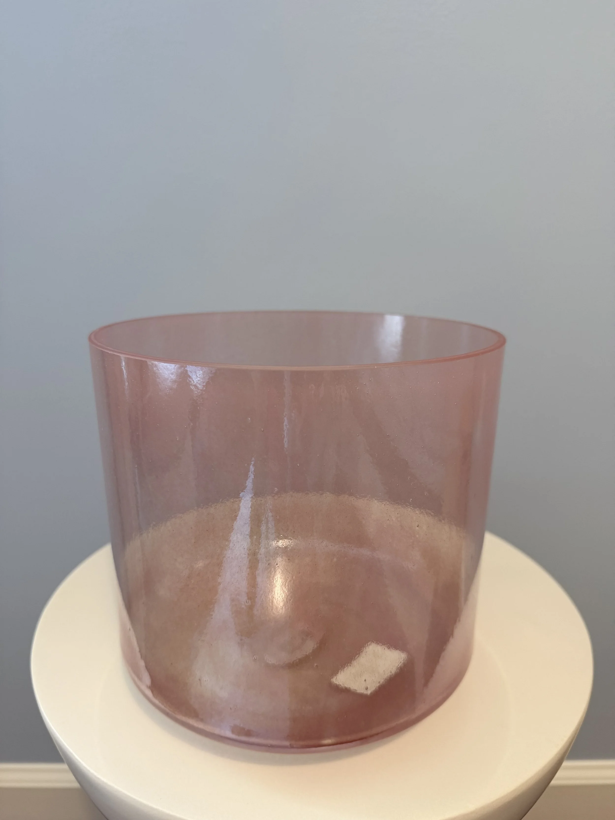 7" E0 MORGANITE WHITE LIGHT AURA GOLD