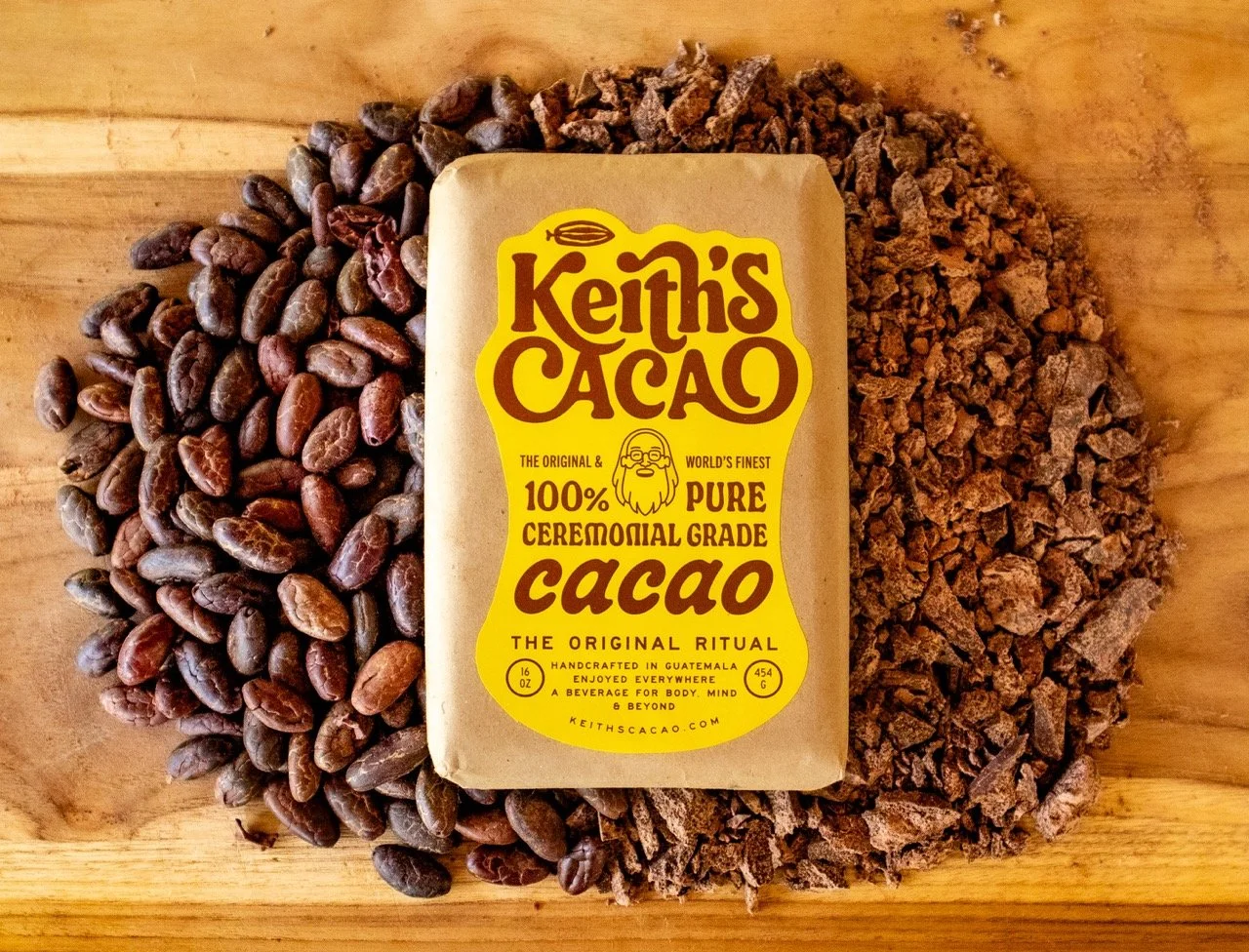 Keith’s Ceremonial Cacao 1lb brick