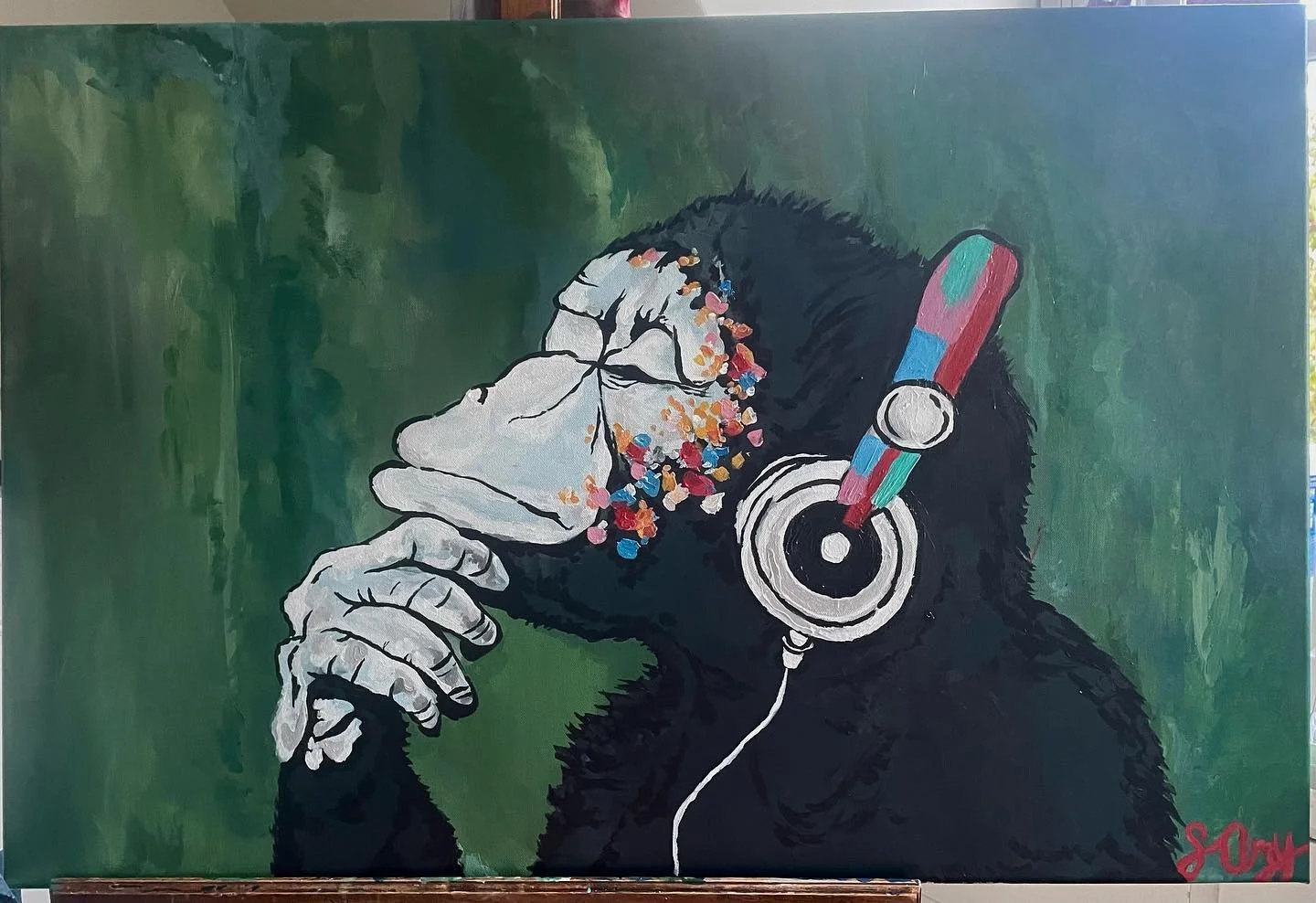 commission for pri💚
dm me if you&rsquo;re interested in buying art from me!!