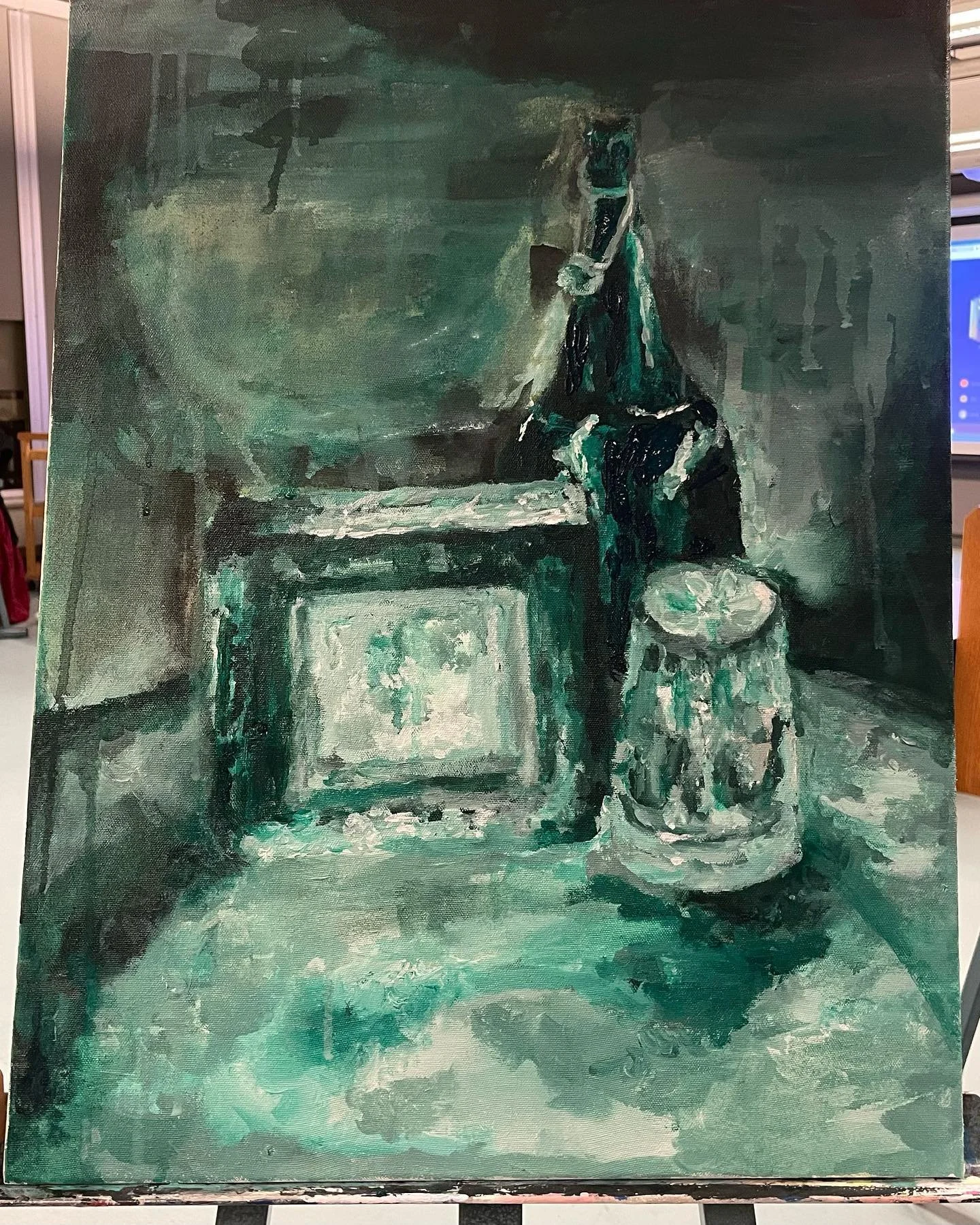 monochrome still life