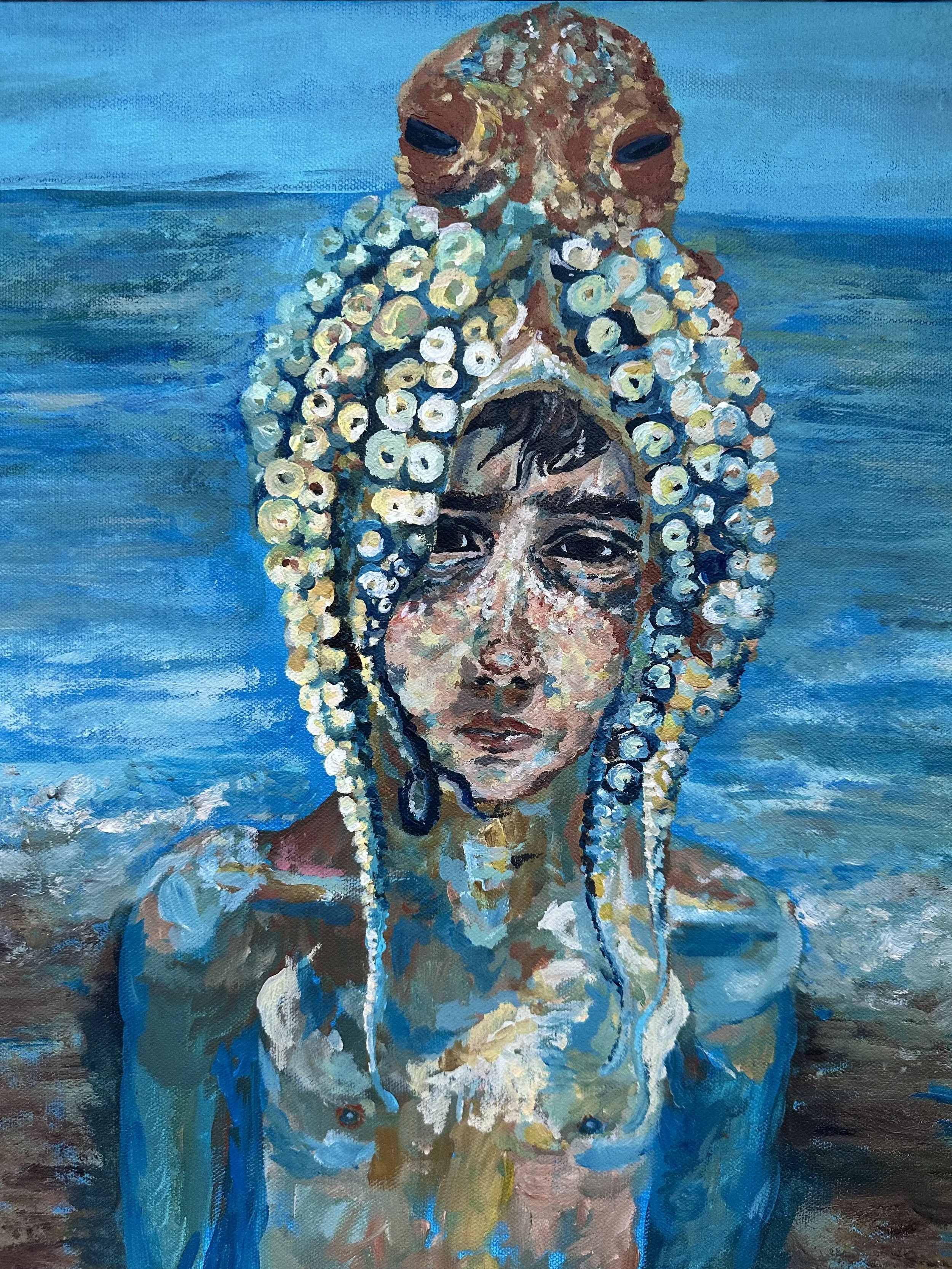14" x 18" Acrylic on canvas - 2026

