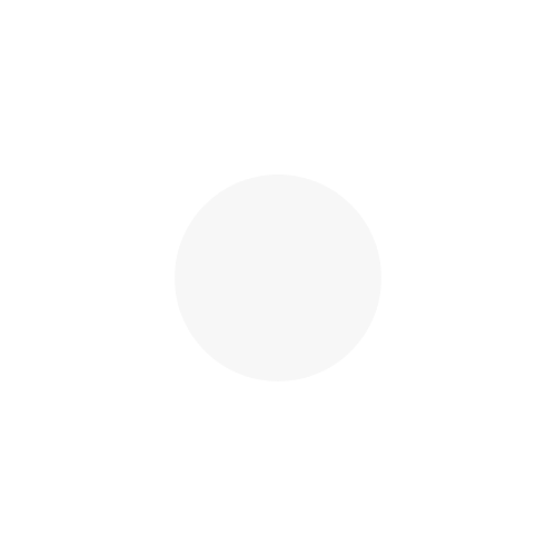 A white circle centered on a black background.