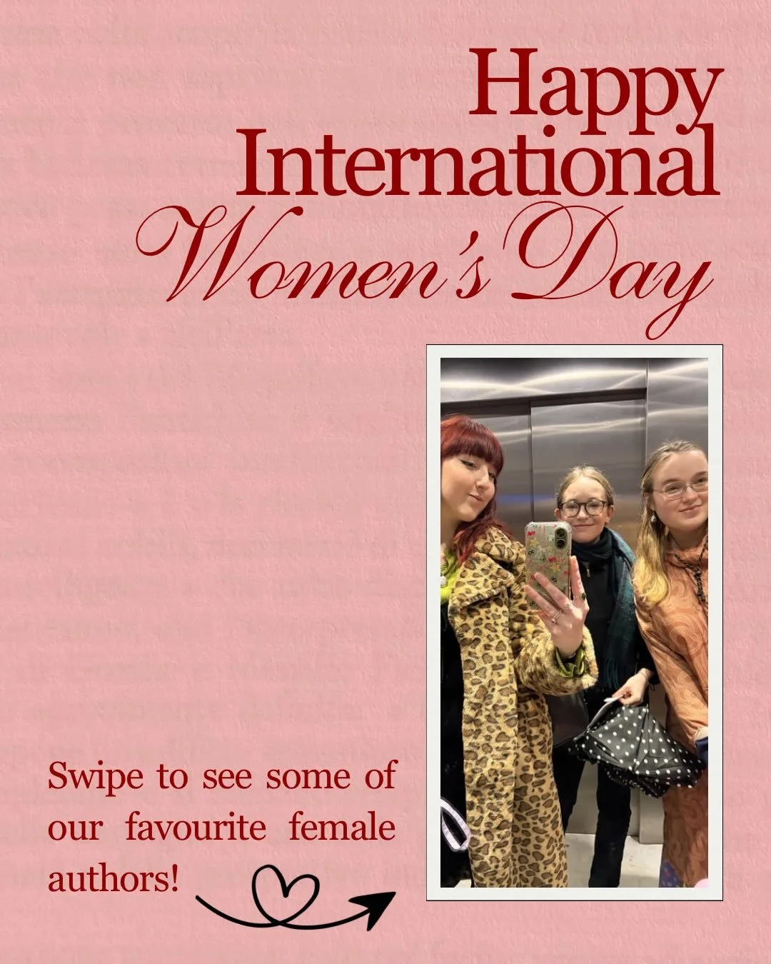 Happy International Women&rsquo;s Day from the women behind Hear of Her Press!
We&rsquo;re proud to be building a press that champions women&rsquo;s sexuality, pleasure and desire through writing. 
Today we&rsquo;re celebrating women&rsquo;s voices; 