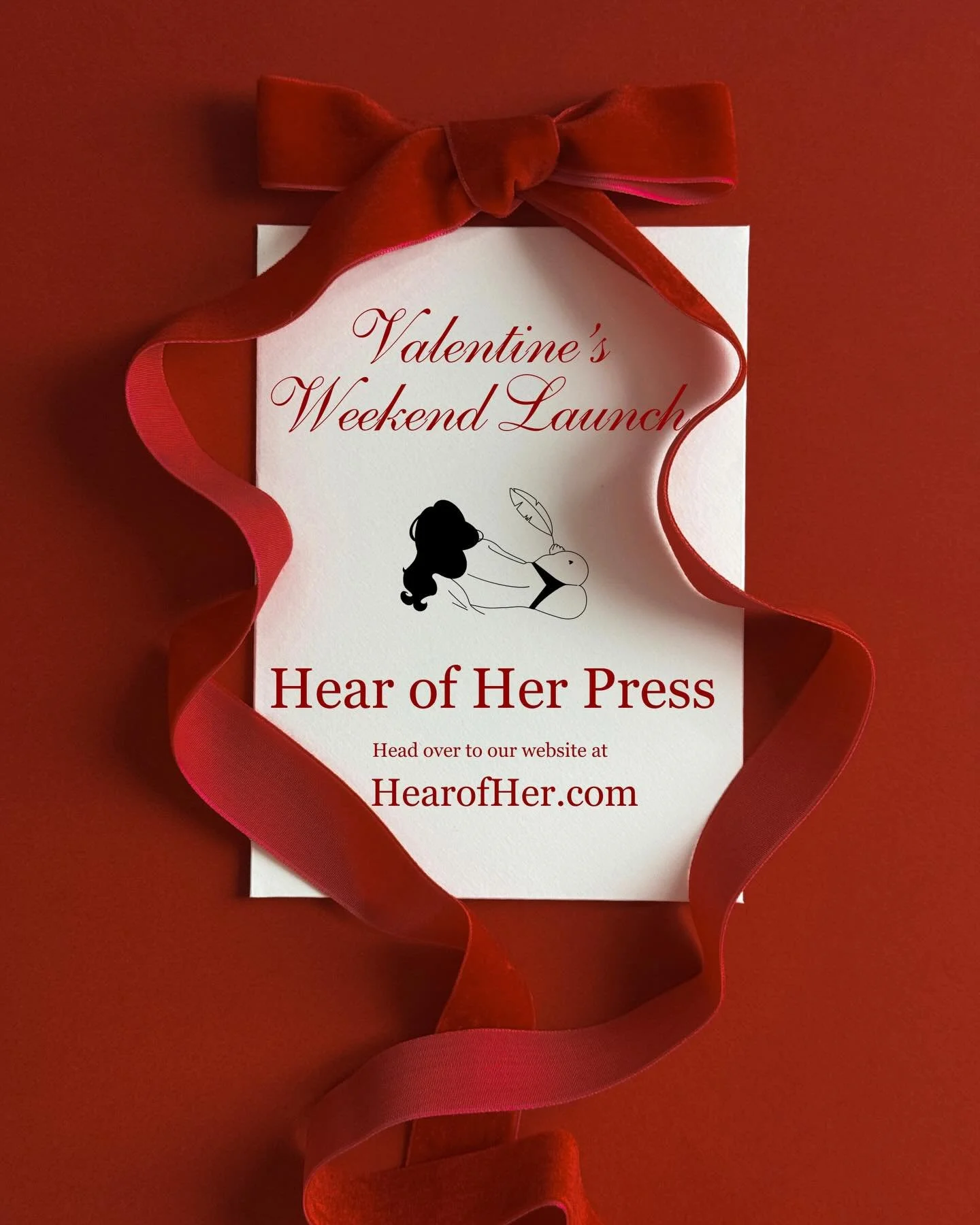 Happy Valentine&rsquo;s weekend!🩷
We&rsquo;re thrilled to announce the launch of Hear of Her Press, a northern, independent micro press dedicated to unapologetic, passionate, and sex-positive stories.
We&rsquo;re so excited for you all to see what&r
