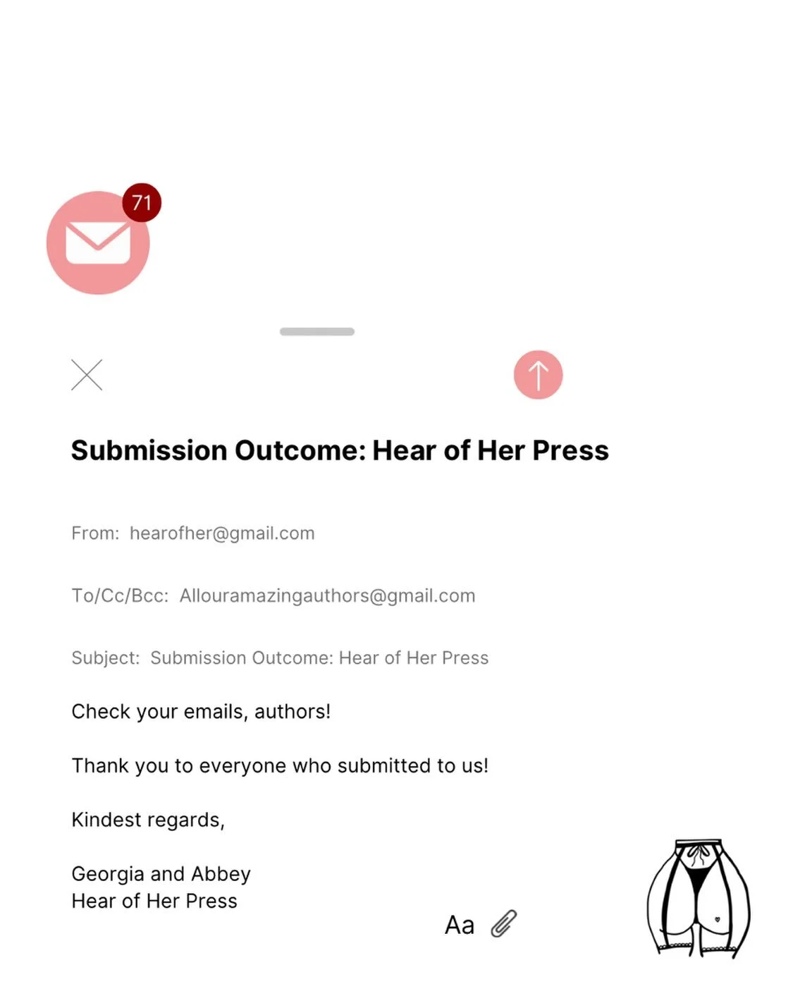 Submission outcomes are out! You should all have heard from us by now. Please check your inboxes (and junk folders), and thank you to every author who submitted. We appreciate every one of you 🖤

#submissions #anthology #checkyouremail #indiepublish