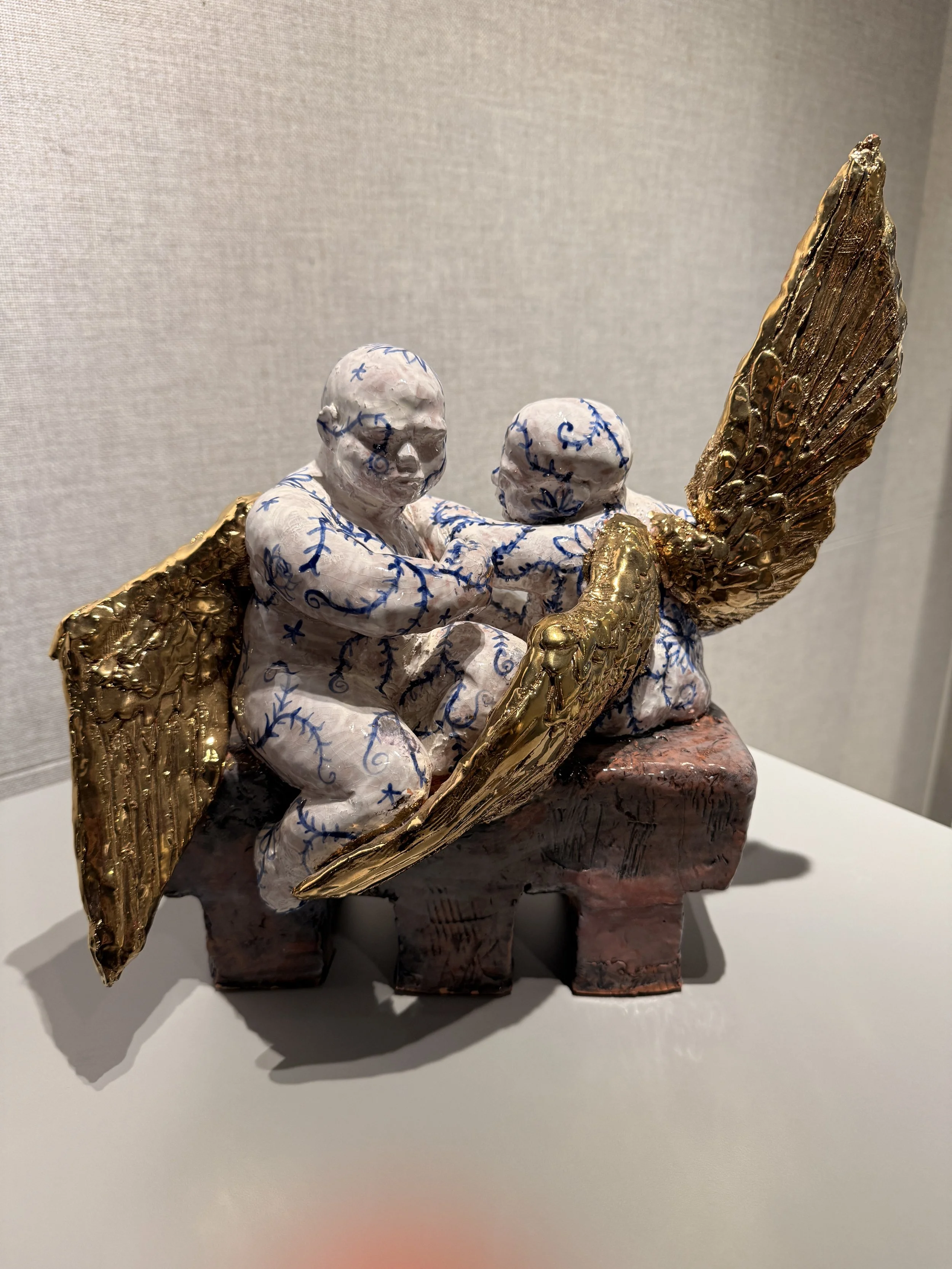 Pair of Putti Statuettes