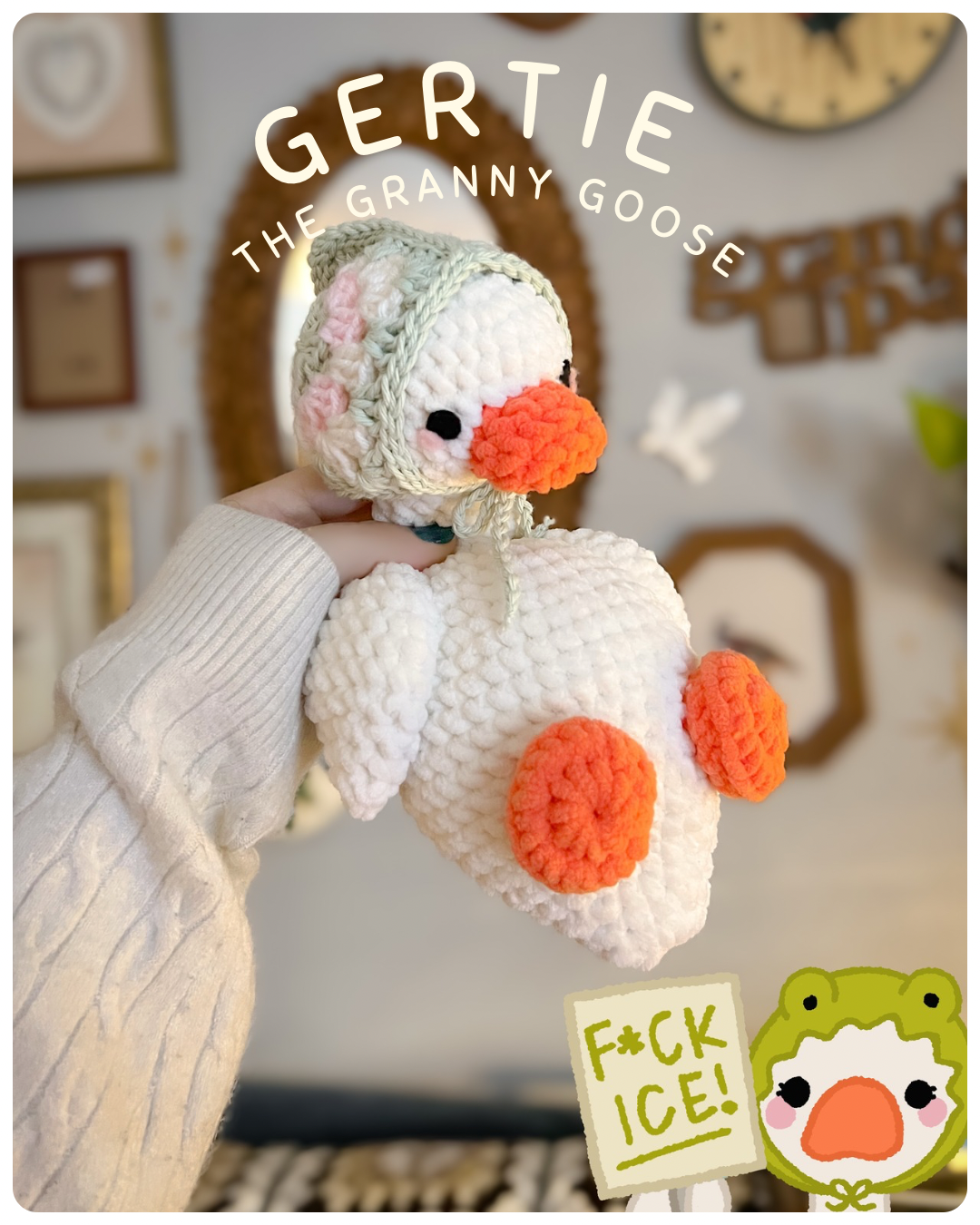 gertie the granny goose crochet pattern