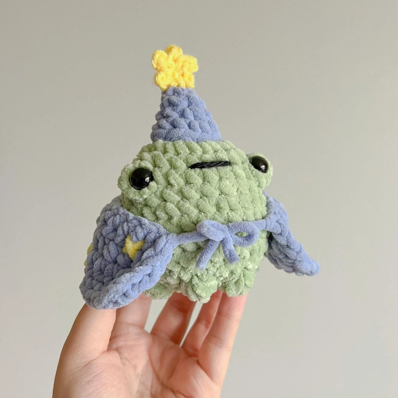 wizard frog crochet pattern