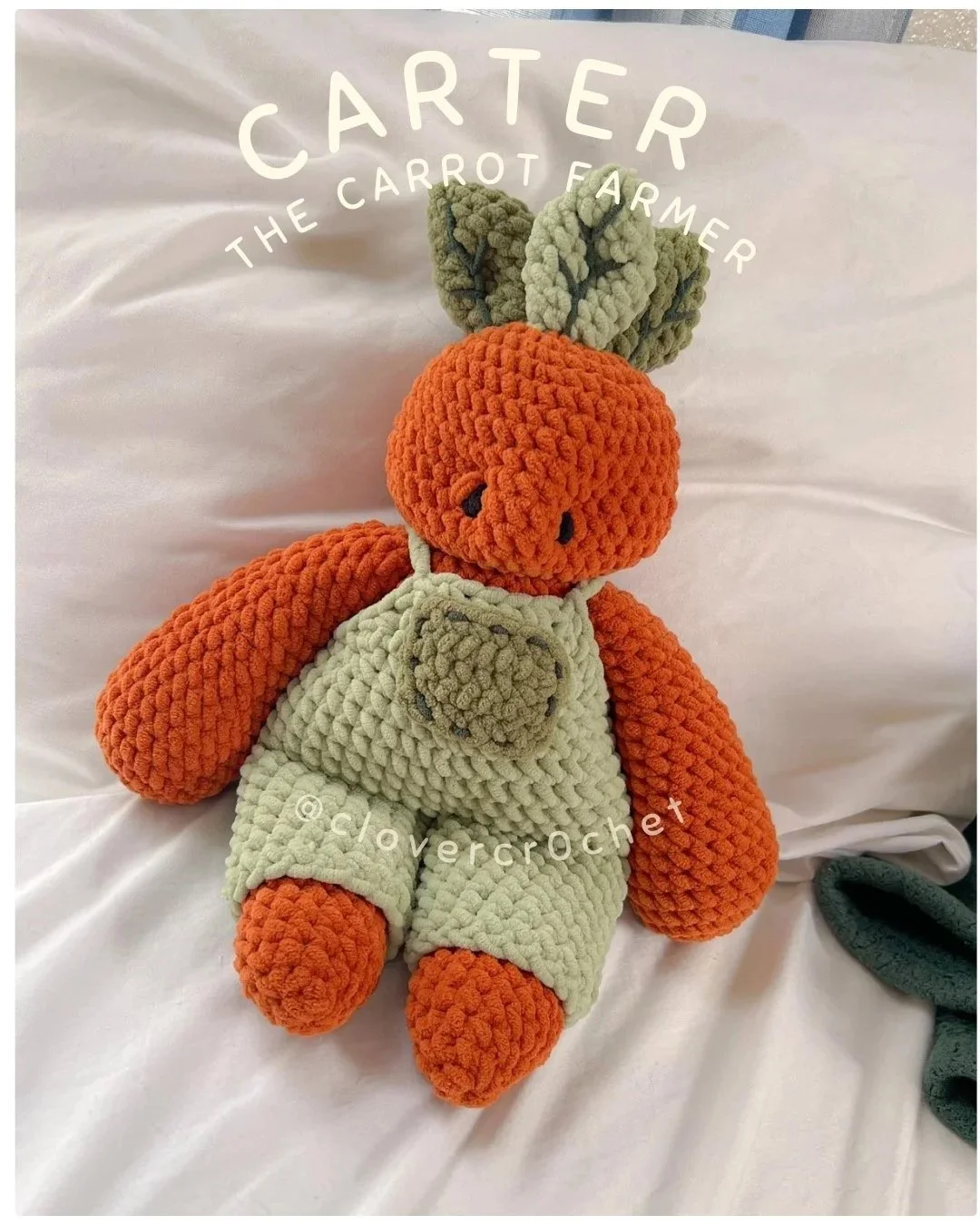carter the carrot farmer crochet pattern