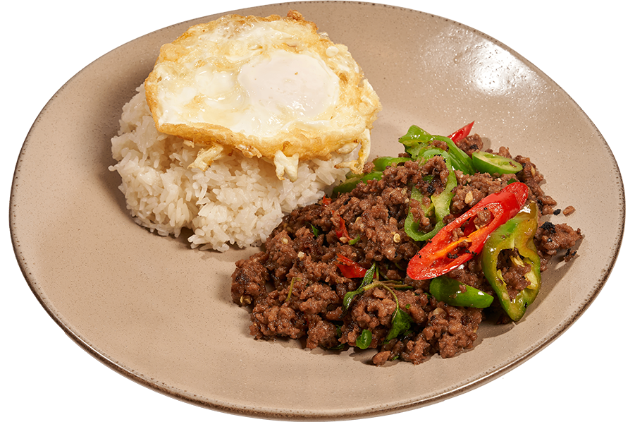 4. Wagyu Ga Prow Kai Dow 🌶️