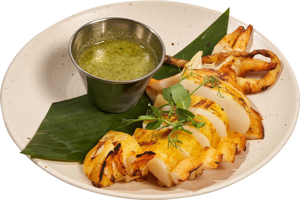 8. Grilled Squid 🌶️