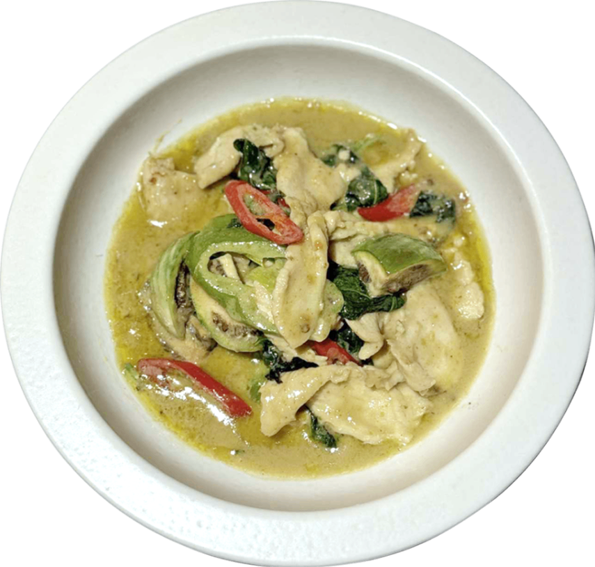 36. Green Curry Chicken 🌶️