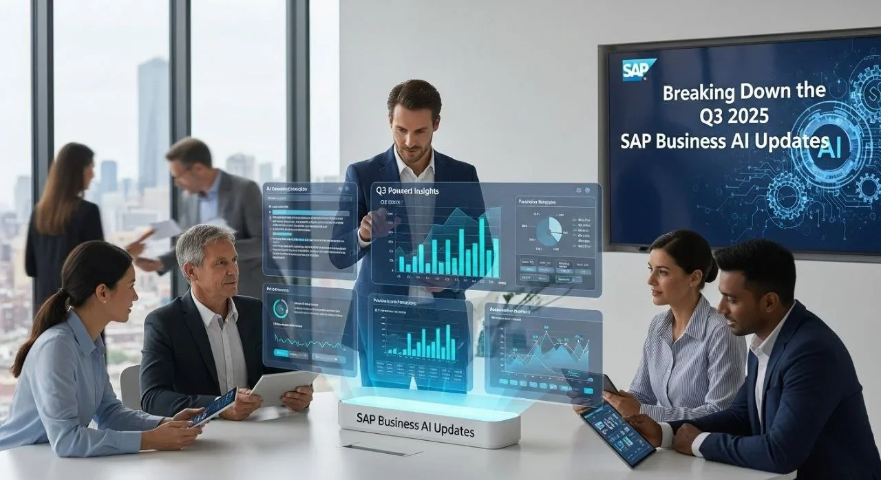 The AI-Powered Finance Team: Breaking Down the Q3 2025 SAP Business AI Updates
