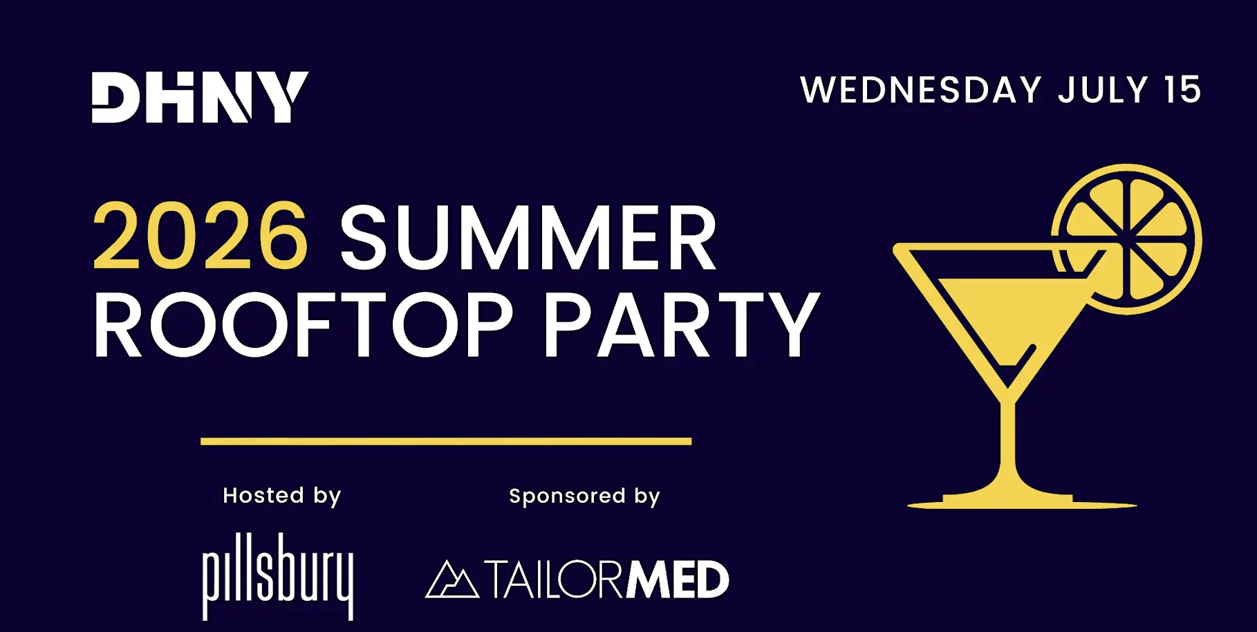 DHNY 2026 Summer Rooftop Party