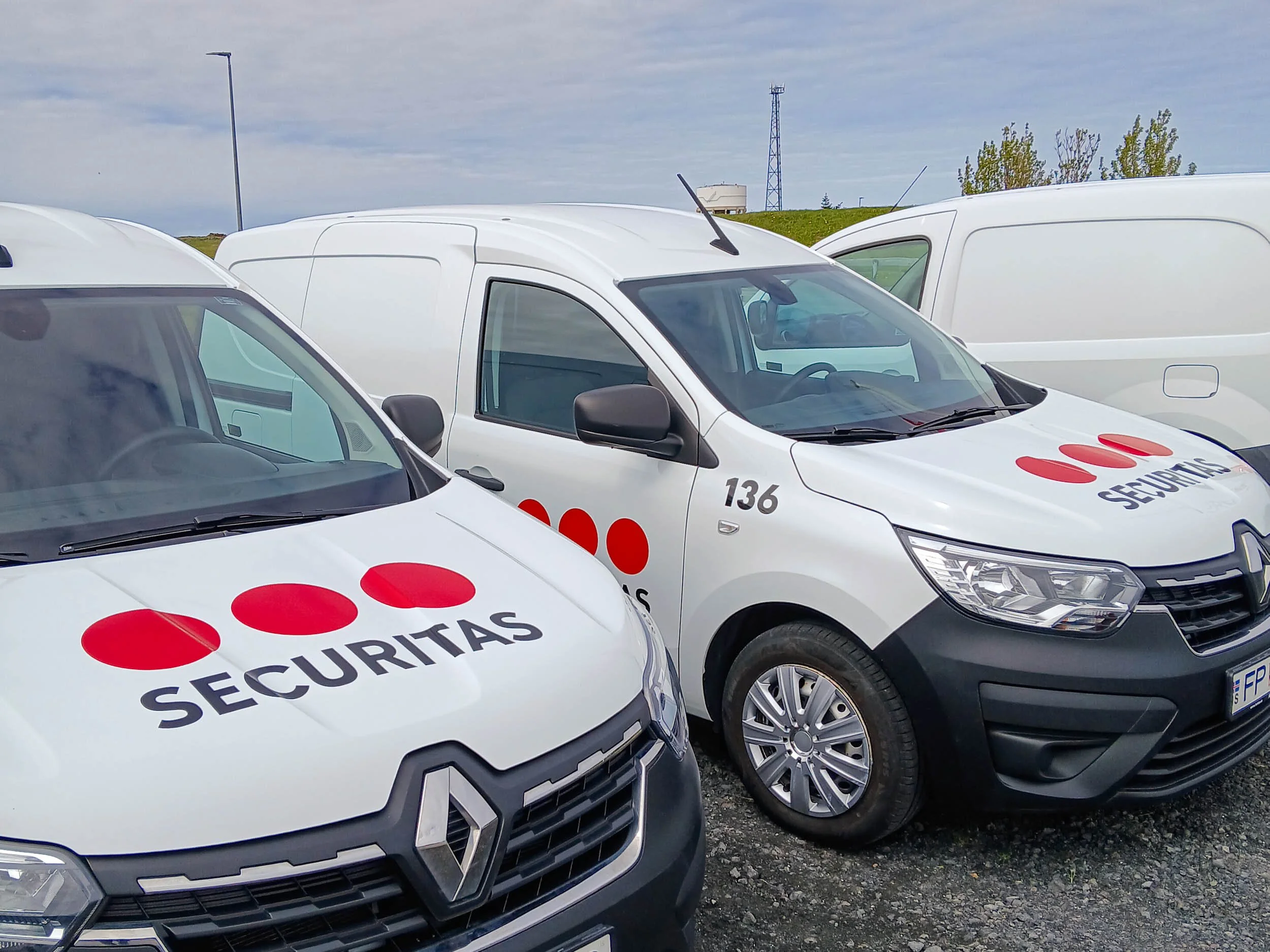 SECURITAS • Bílamerkingar • BestPrent.is
