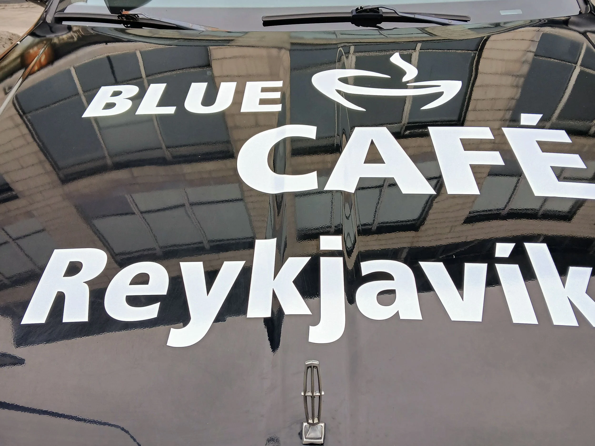 BLUE CAFÈ • Bílamerkingar • BestPrent.is