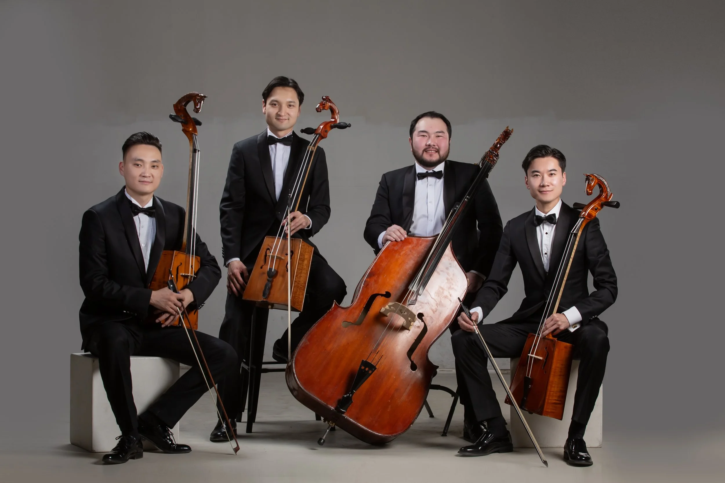 Quartet: M. Bat-Uzii,  Ts. Anthbayer,  O. Tumurkhujag,  M. Munkhbat