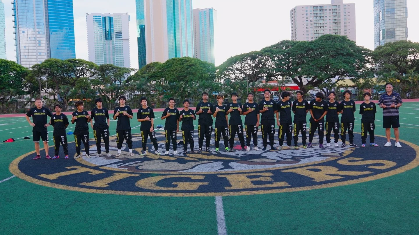 From the community, for the community.
Blessed to donate new soccer jerseys to McKinley Tigers varsity girls and boys &mdash; play with pride! 🐯 

#nahikufoundation