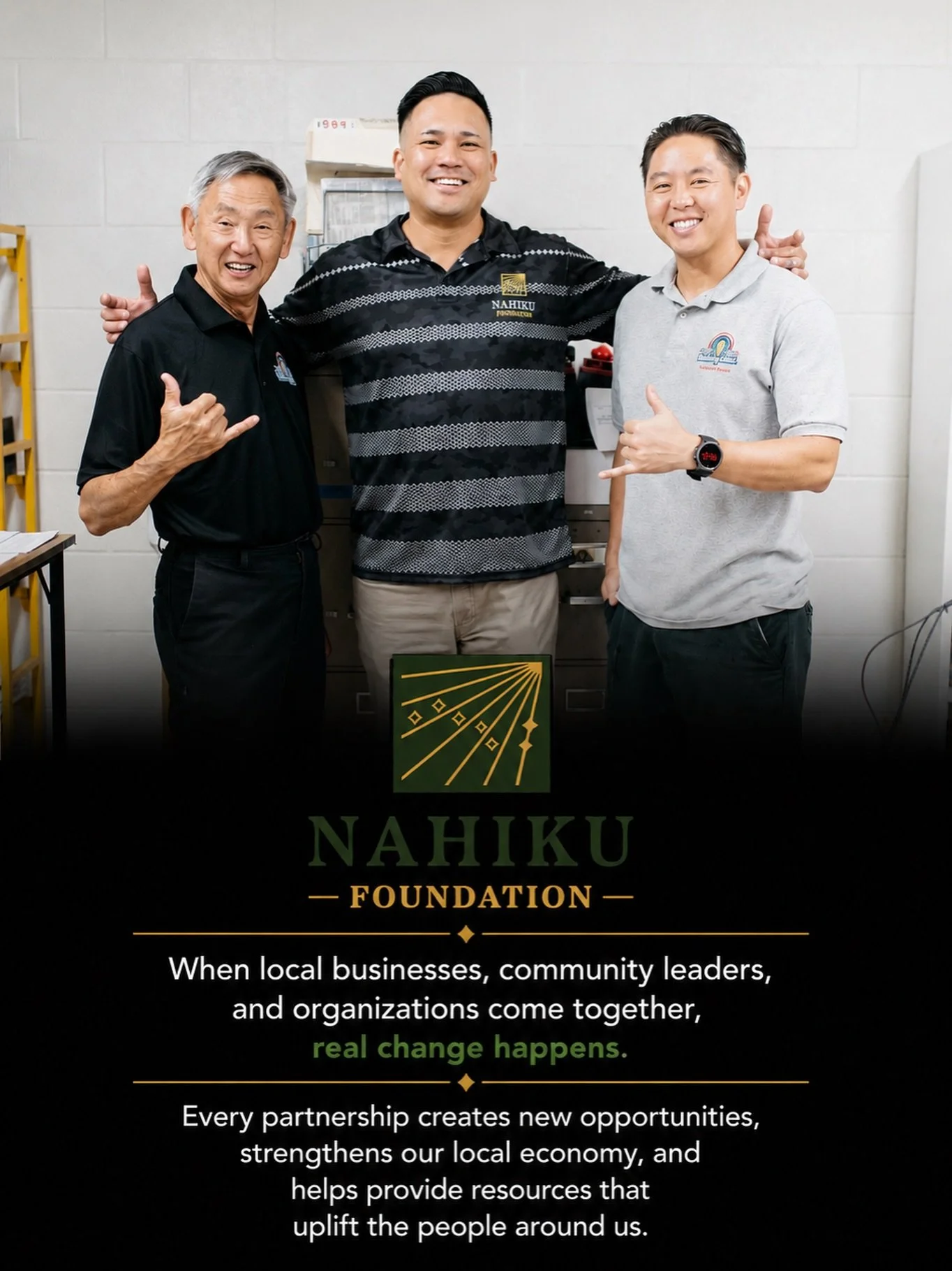 Building relationships to build our communities up. ✨ 

#nahikufoundation #workforcedevelopement #community #mentorship #hawaii