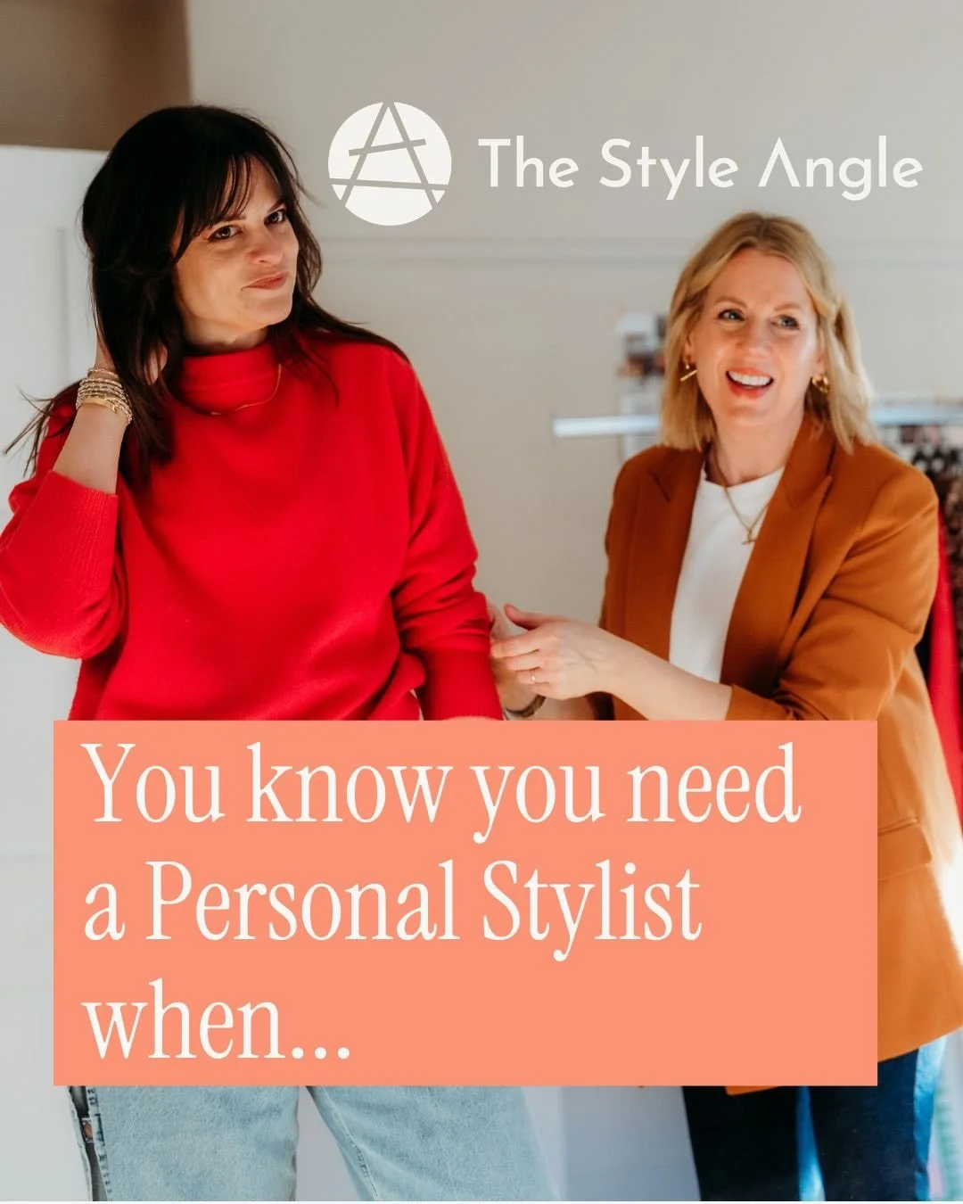You know you need a Personal Stylist when&hellip;

🧡 You look in your wardrobe and say &lsquo;I have nothing to wear!&rsquo; 
But it&rsquo;s actually full.
🧡 You really don&rsquo;t know what suits you anymore. 
So you keep buying the wrong things.
